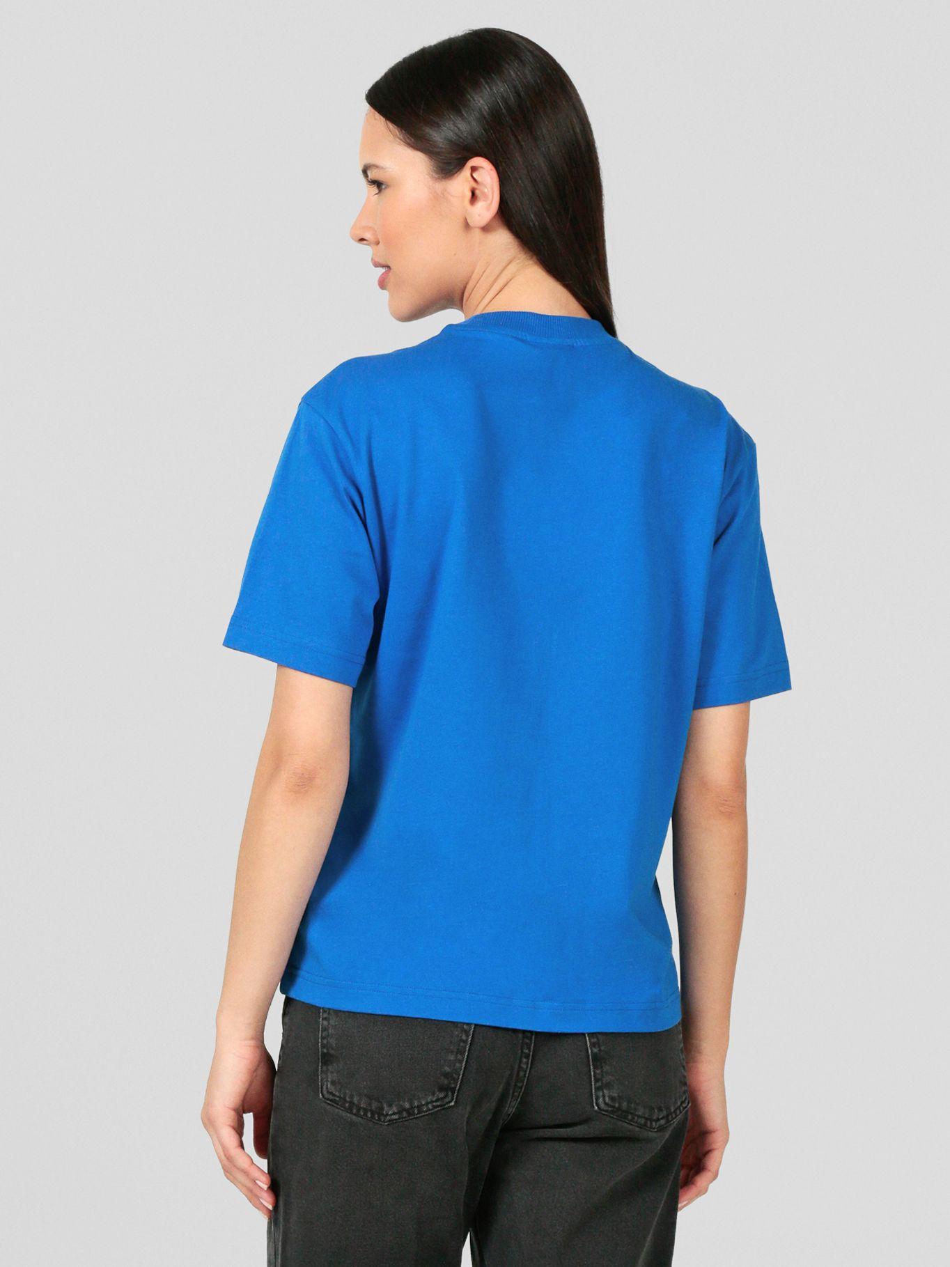 Polera regular con logo en caja Azul Karl Lagerfeld-2