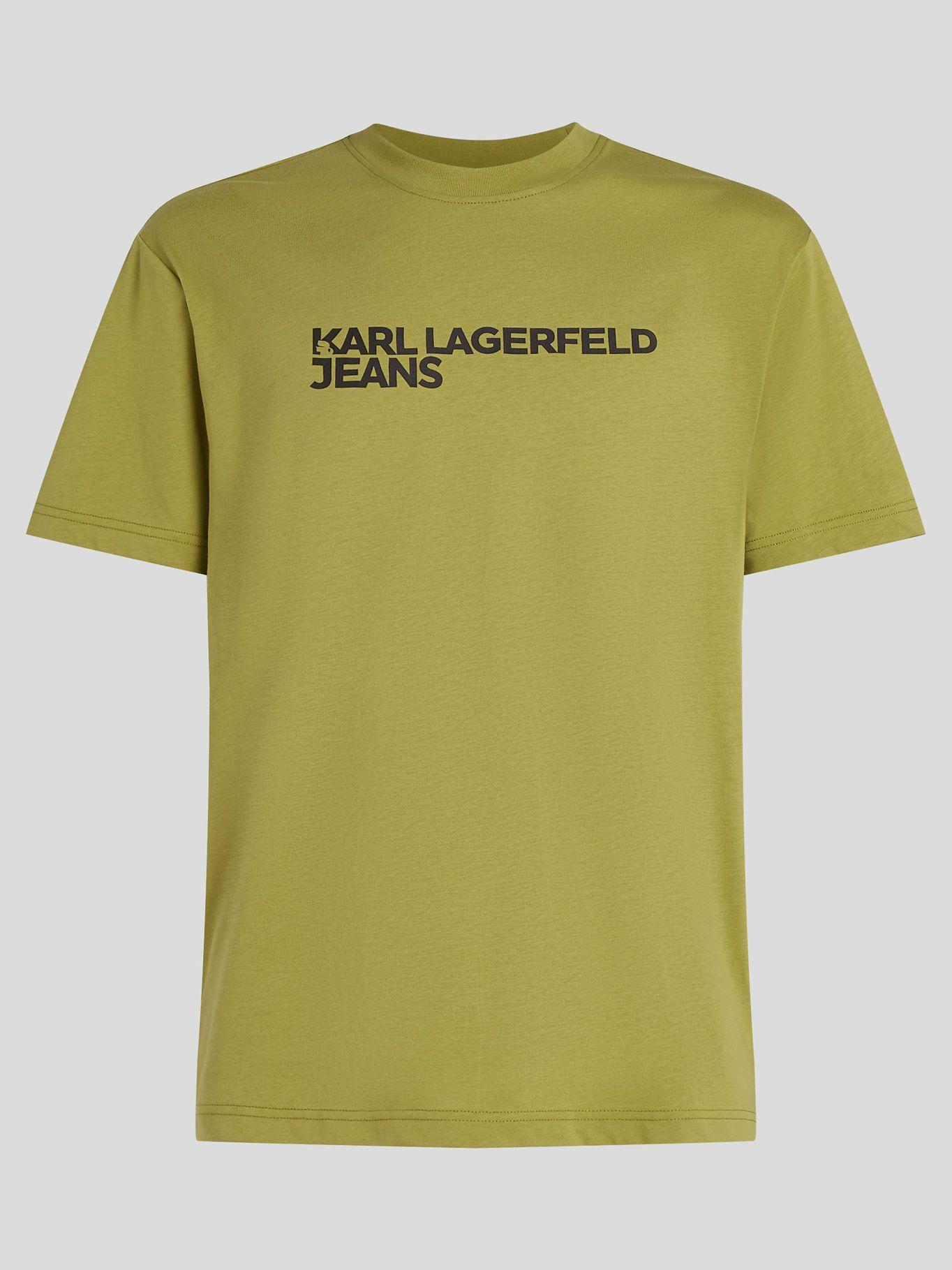 Polera regular essential - Verde Karl Lagerfeld-4