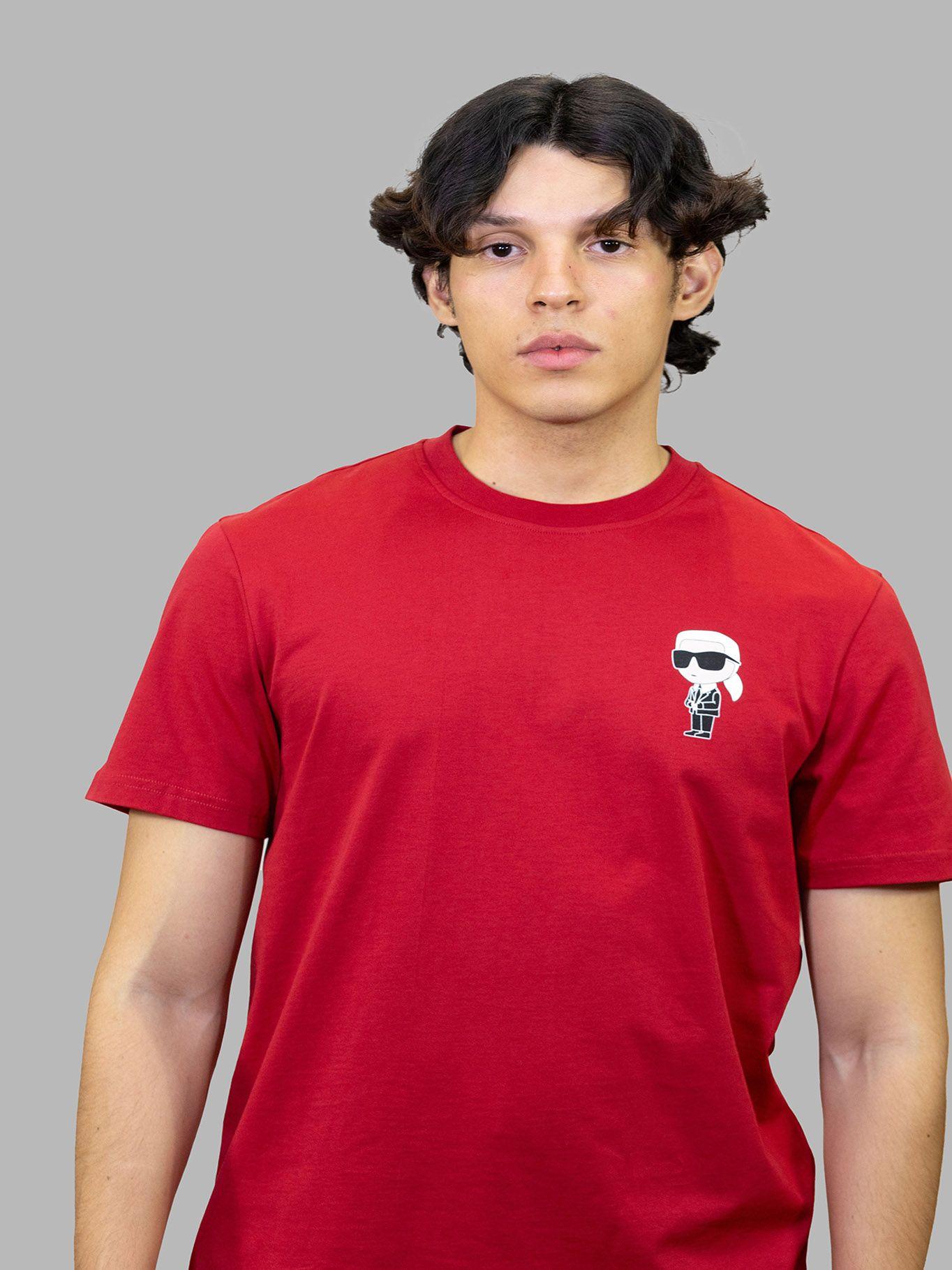 Polera Ikon Karl Rojo Karl Lagerfeld-0