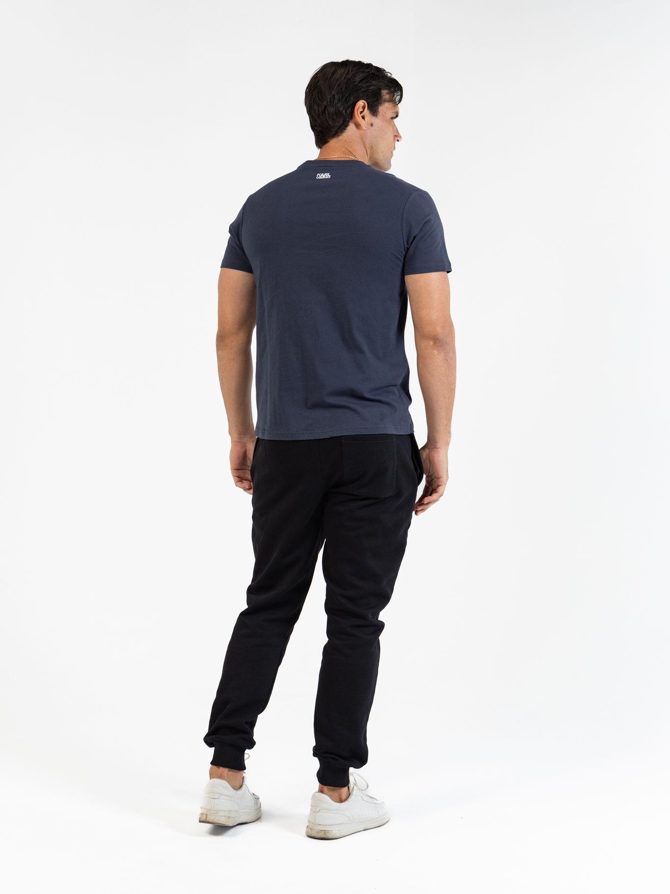 Polera con perfil de KARL Azul Karl Lagerfeld-2