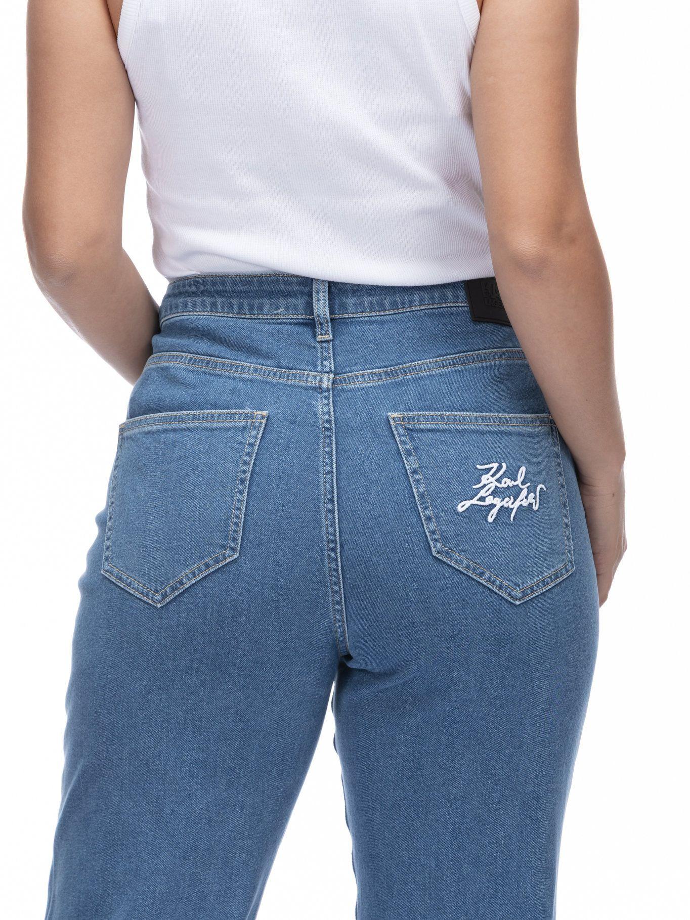 Jeans signature slim Azul Karl Lagerfeld-3