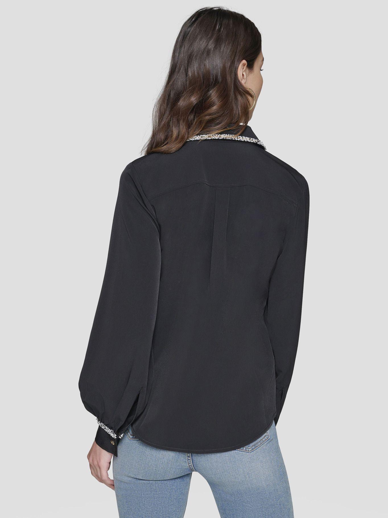 Blusa con detalles de flecos-1