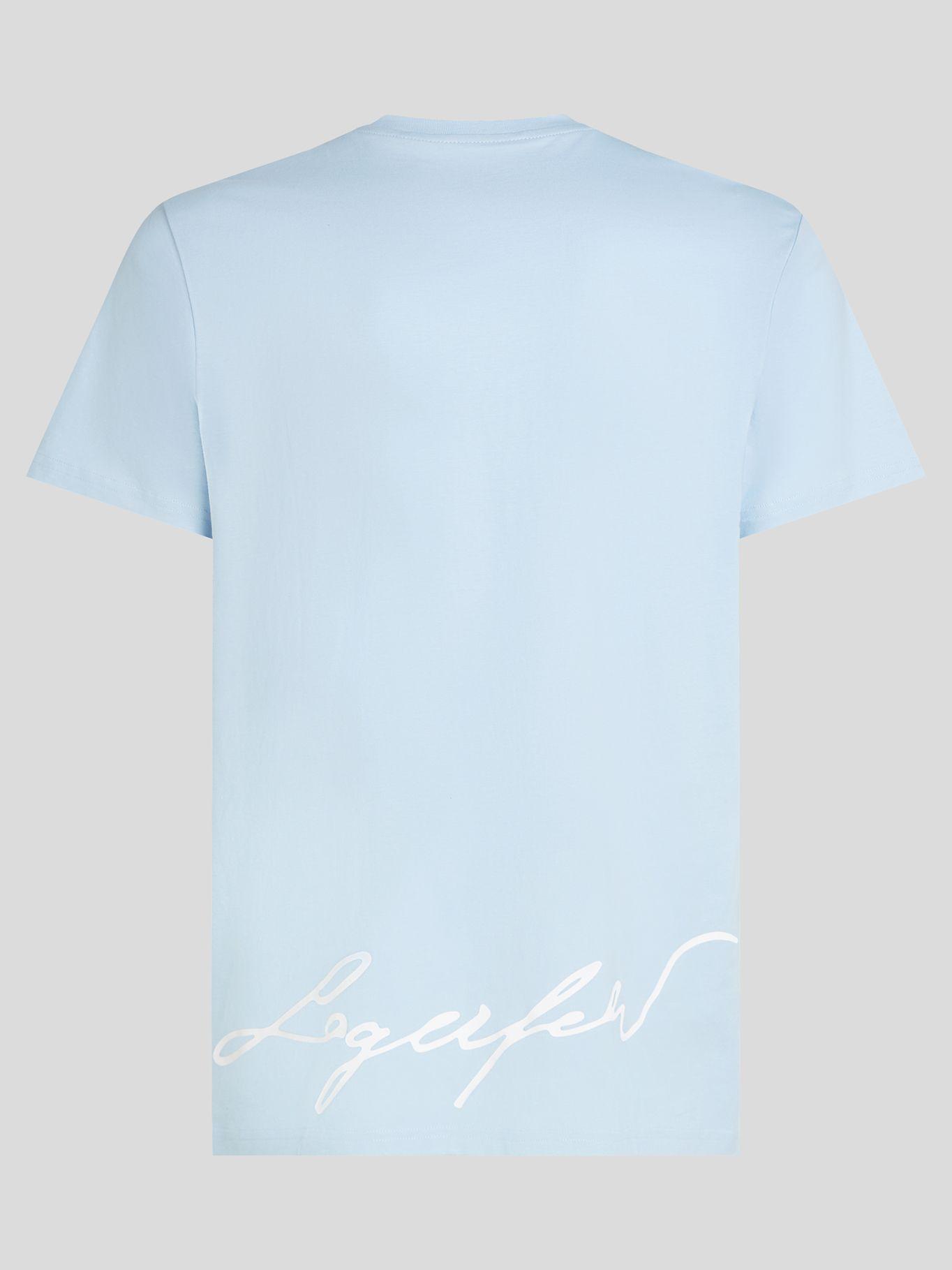 Polera con logotipo Blanco Karl Lagerfeld-1