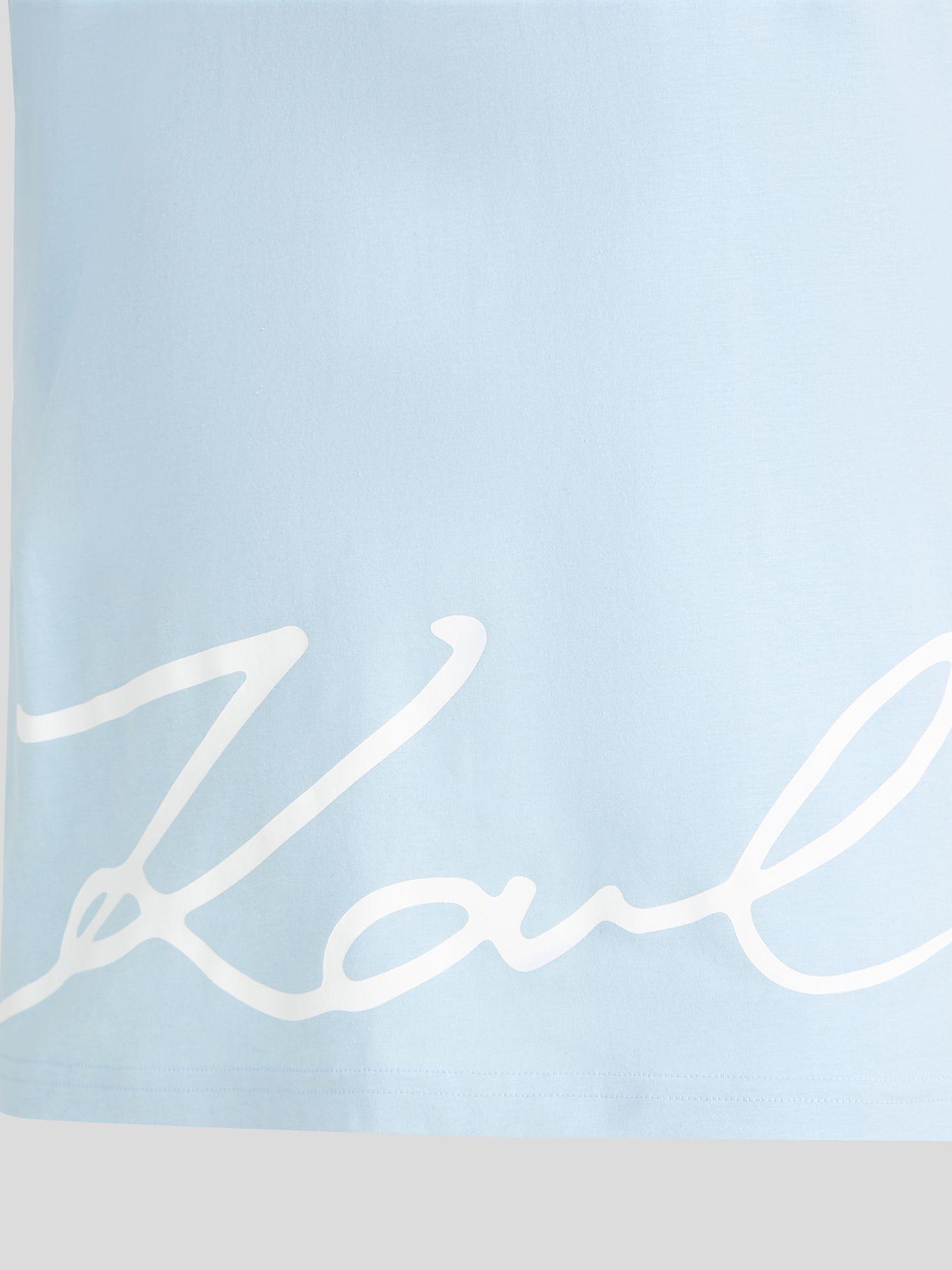 Polera con logotipo Blanco Karl Lagerfeld-2