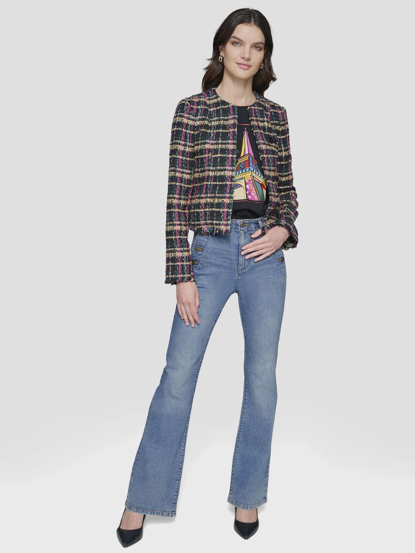 Chaqueta corta tweed-1