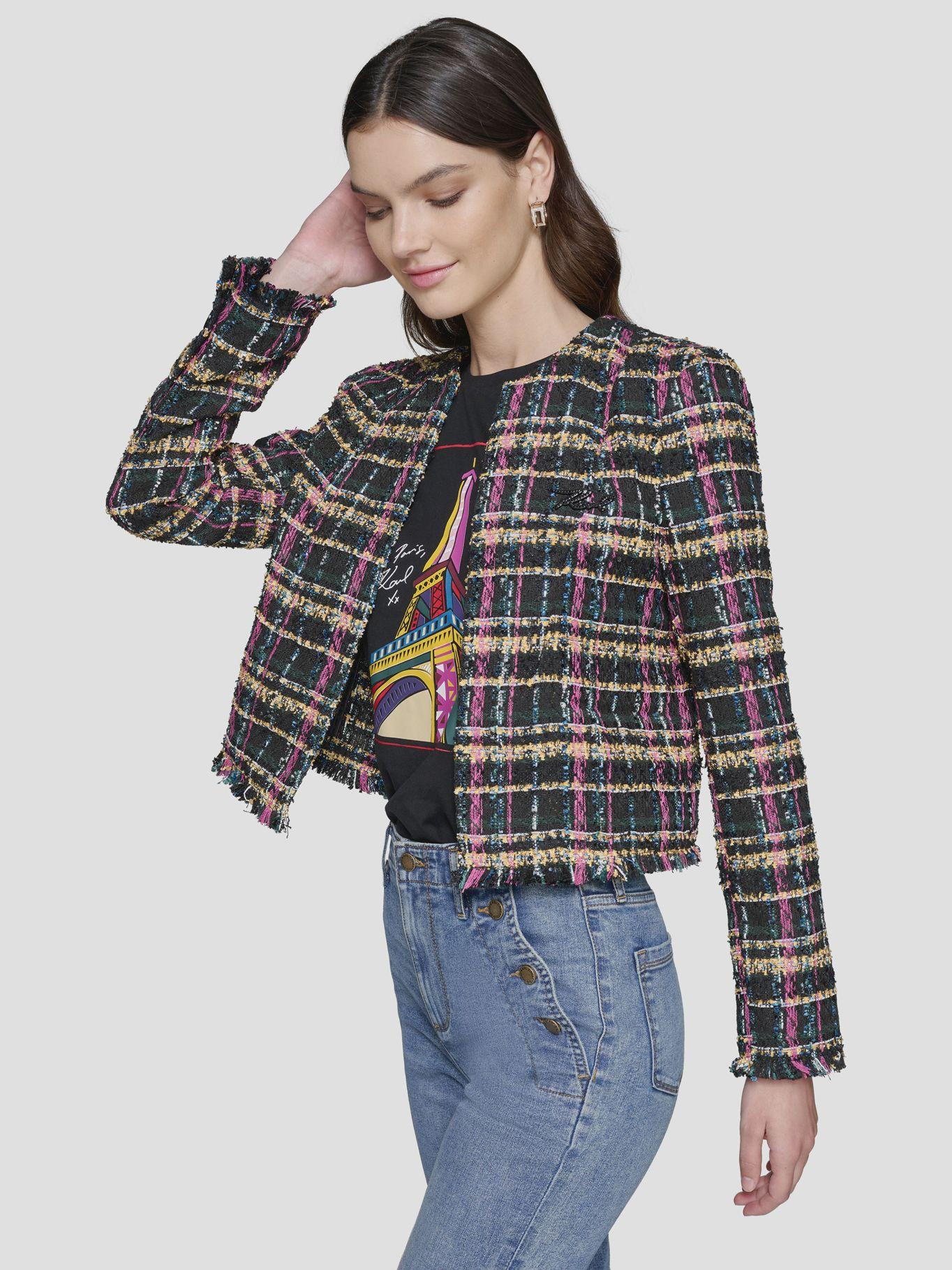 Chaqueta corta tweed-3