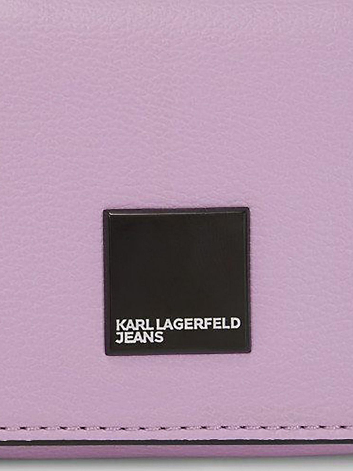 Cartera cruzada con logo box Café Karl Lagerfeld-3