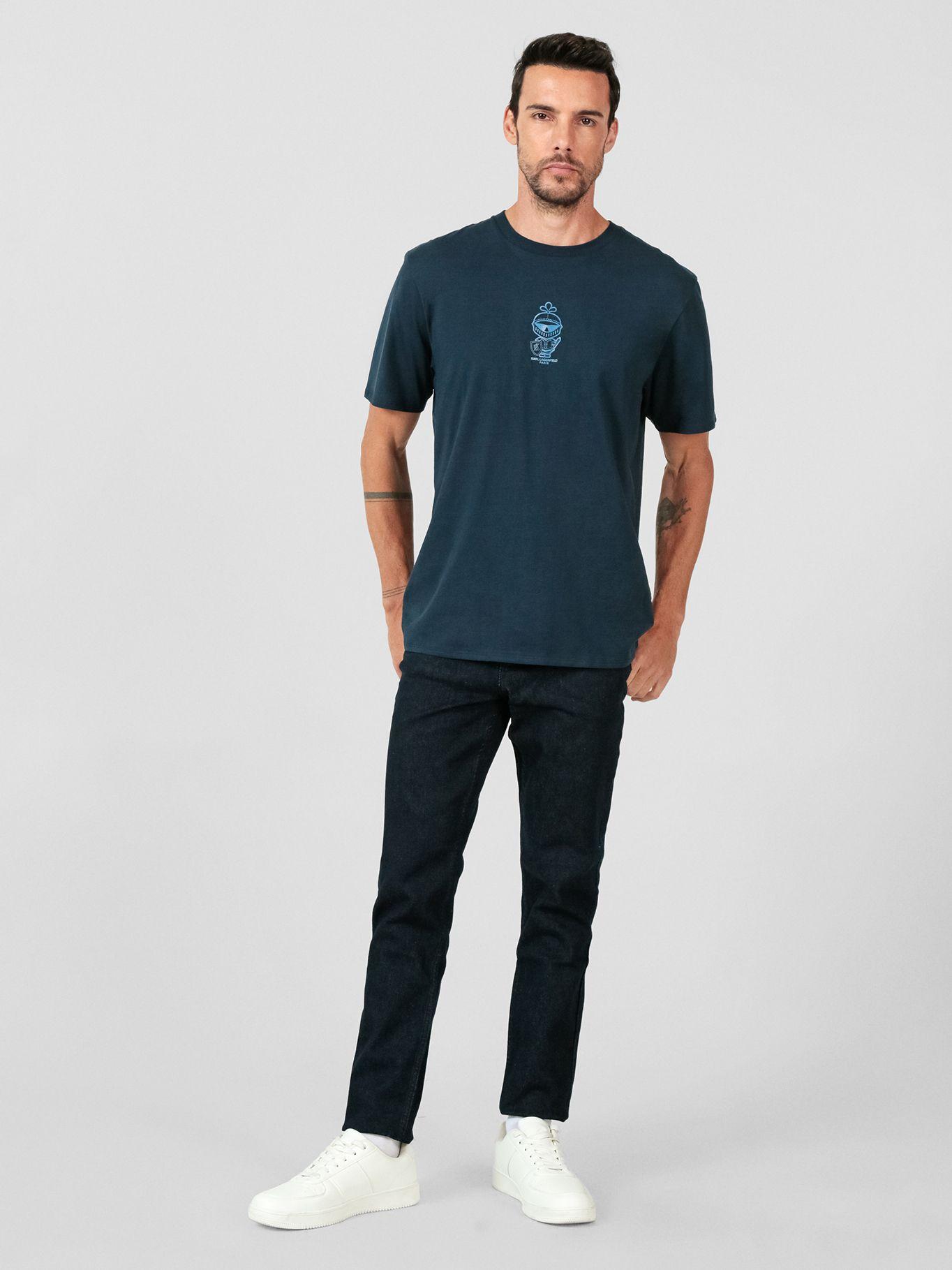 Polera con logo Karl Amour _Blanco Karl Lagerfeld-1