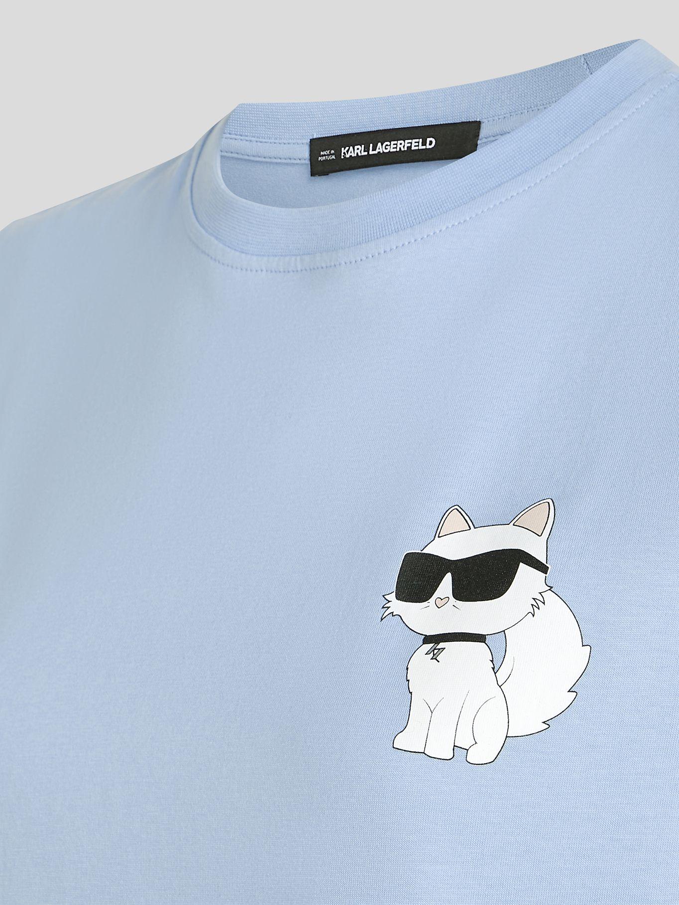 Polera ikon choupette- Blanco Karl Lagerfeld-2