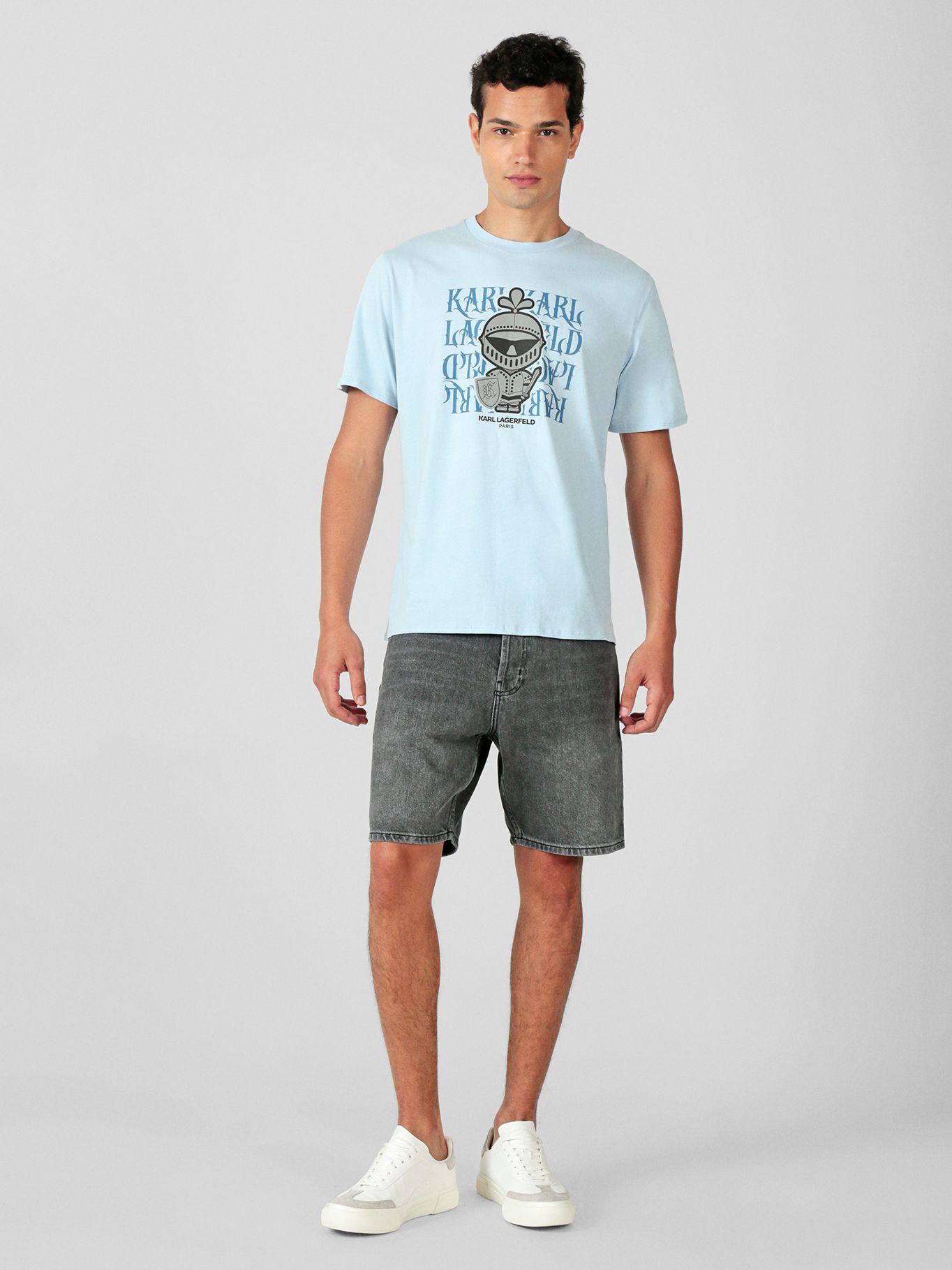 Polera Karl Armour con logo - Blanco Karl Lagerfeld-1