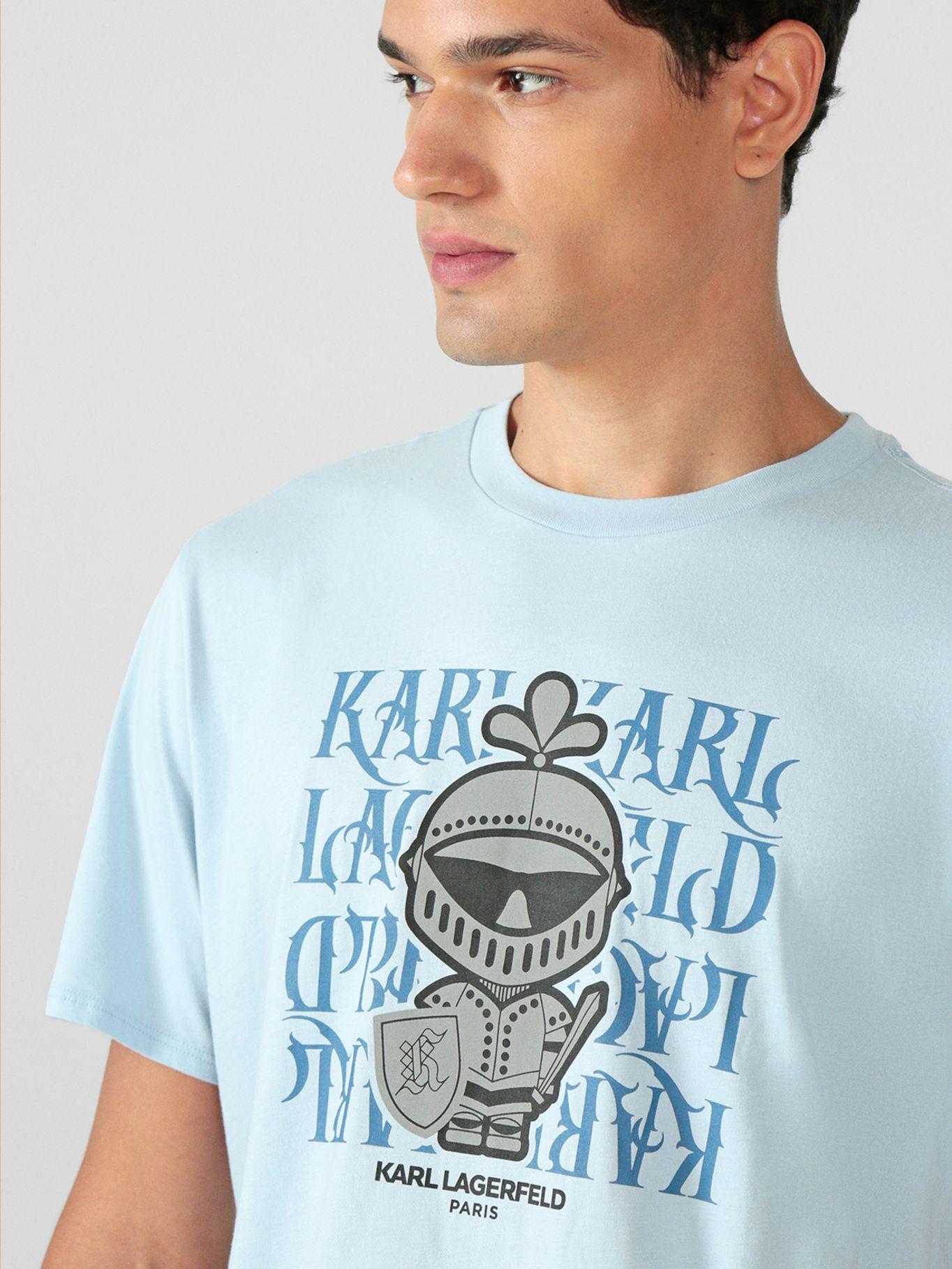 Polera Karl Armour con logo - Blanco Karl Lagerfeld-4