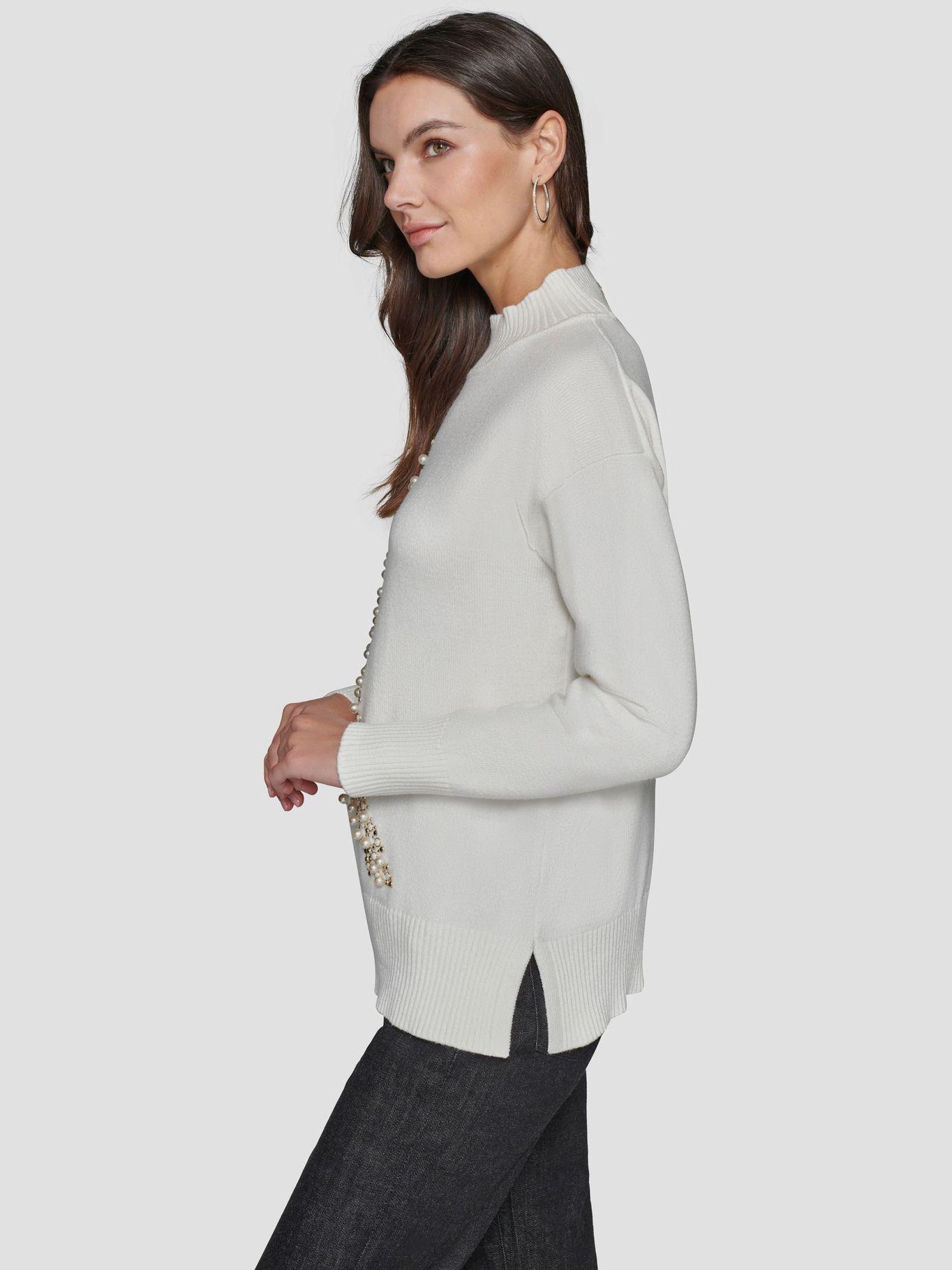 Sweater con Torre Eiffel a perlas-2