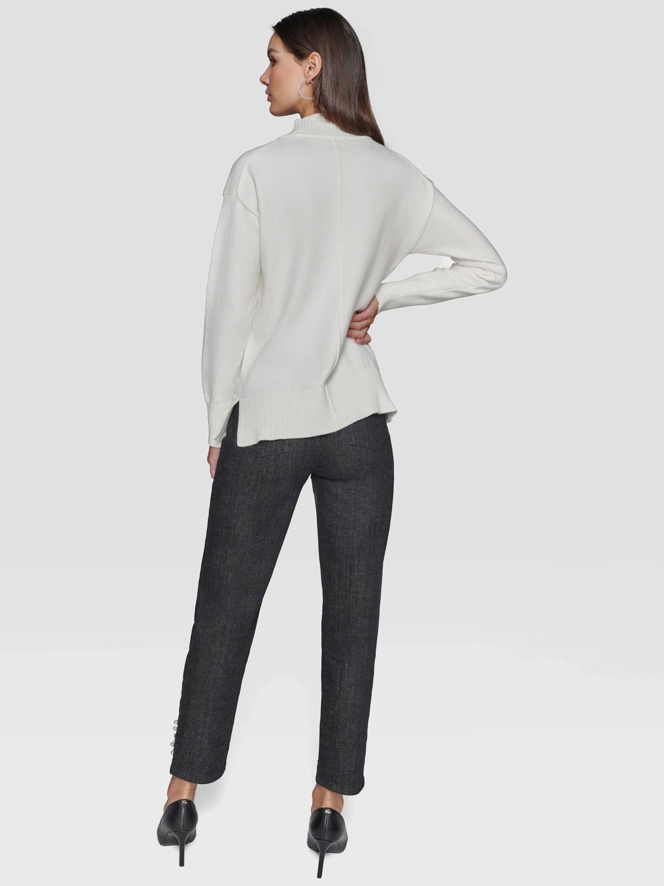 Sweater con Torre Eiffel a perlas-3