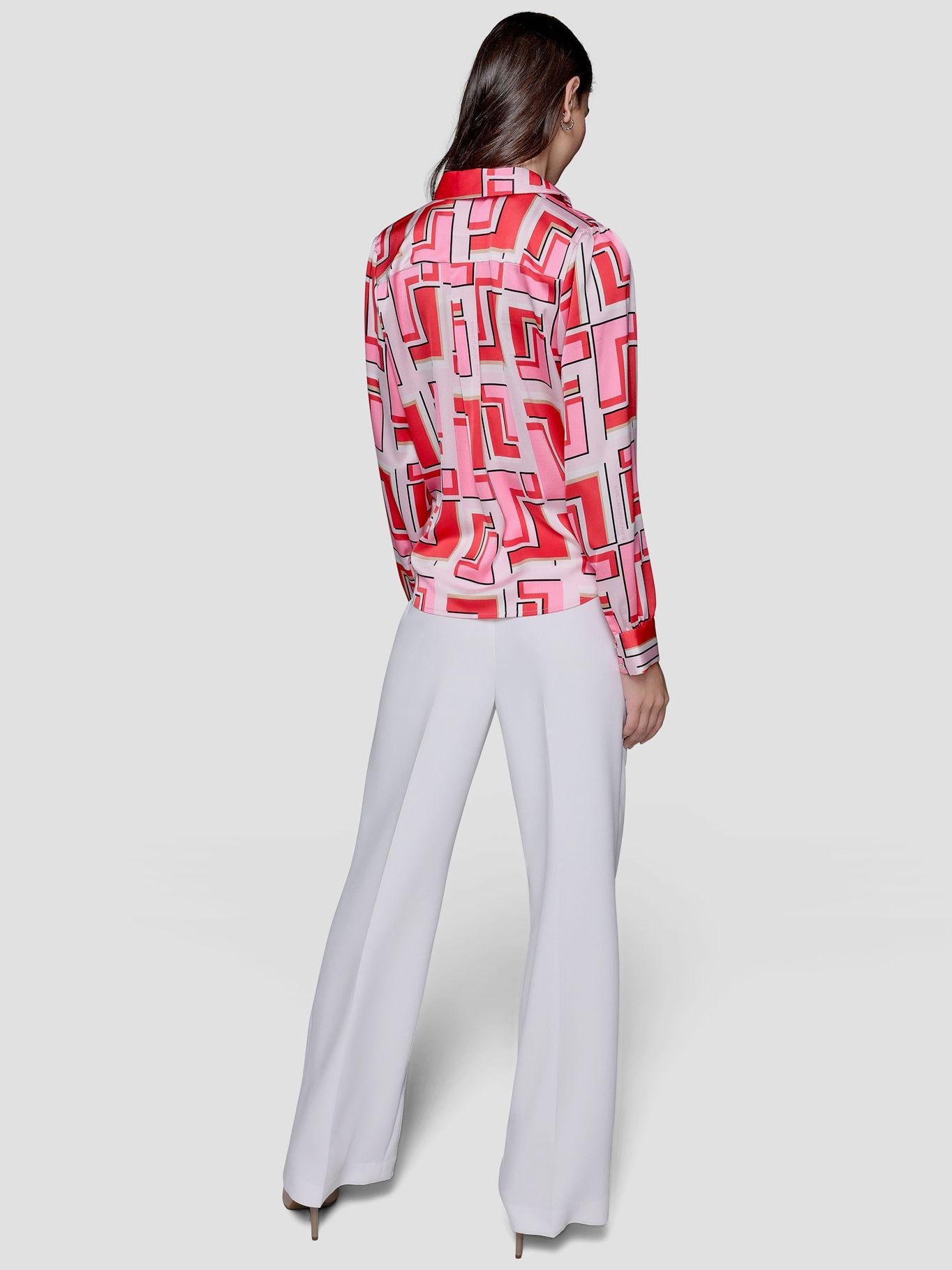 Camisa estampada con lazo Multicolor Karl Lagerfeld-2