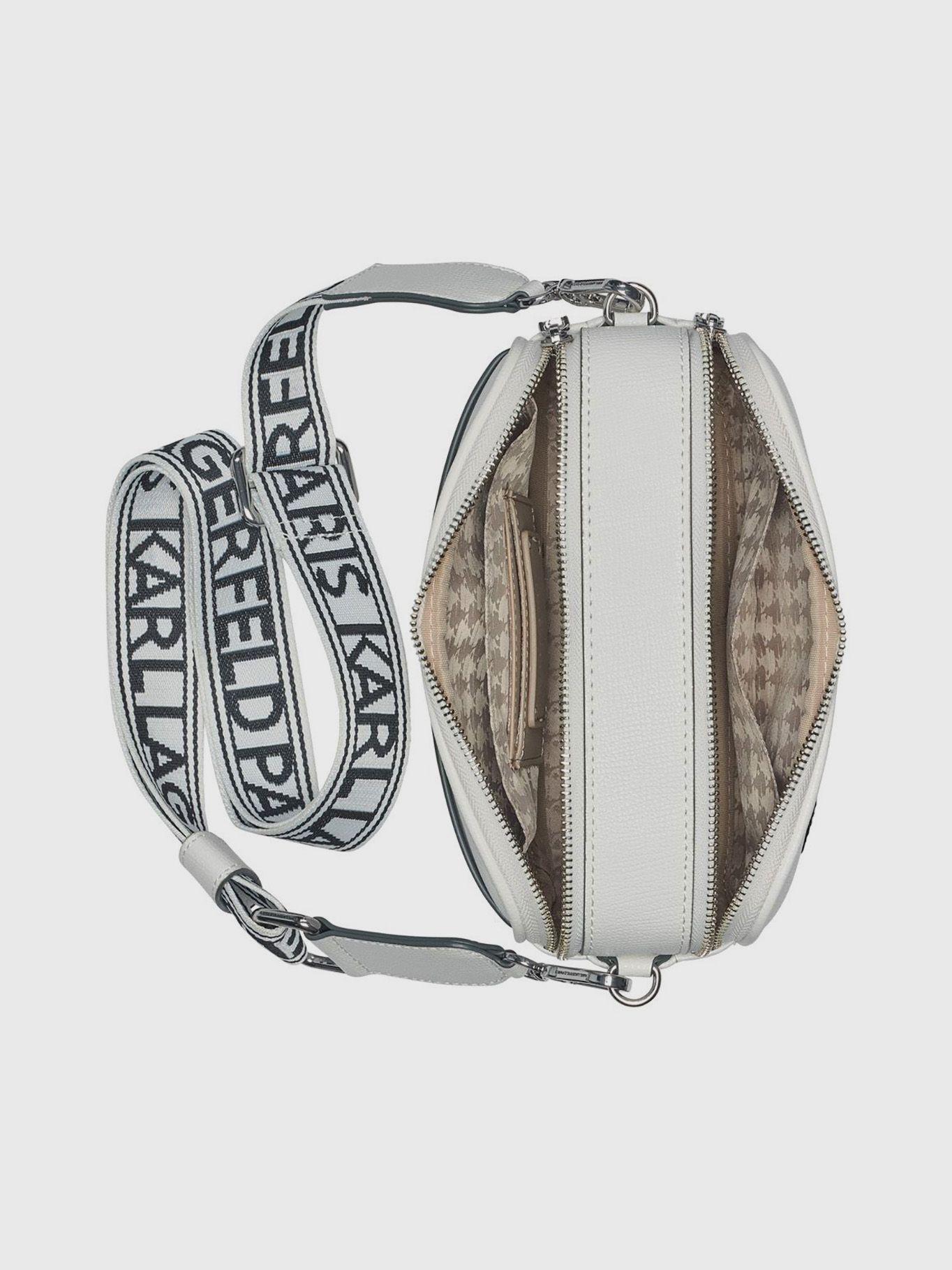 Cartera cruzada Maybell WC2 Blanco Karl Lagerfeld-3