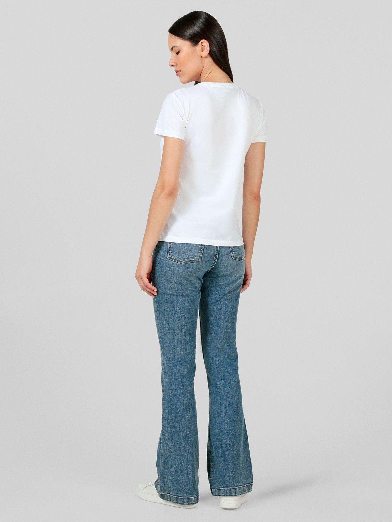 Polera ikon choupette Blanco Karl Lagerfeld-3