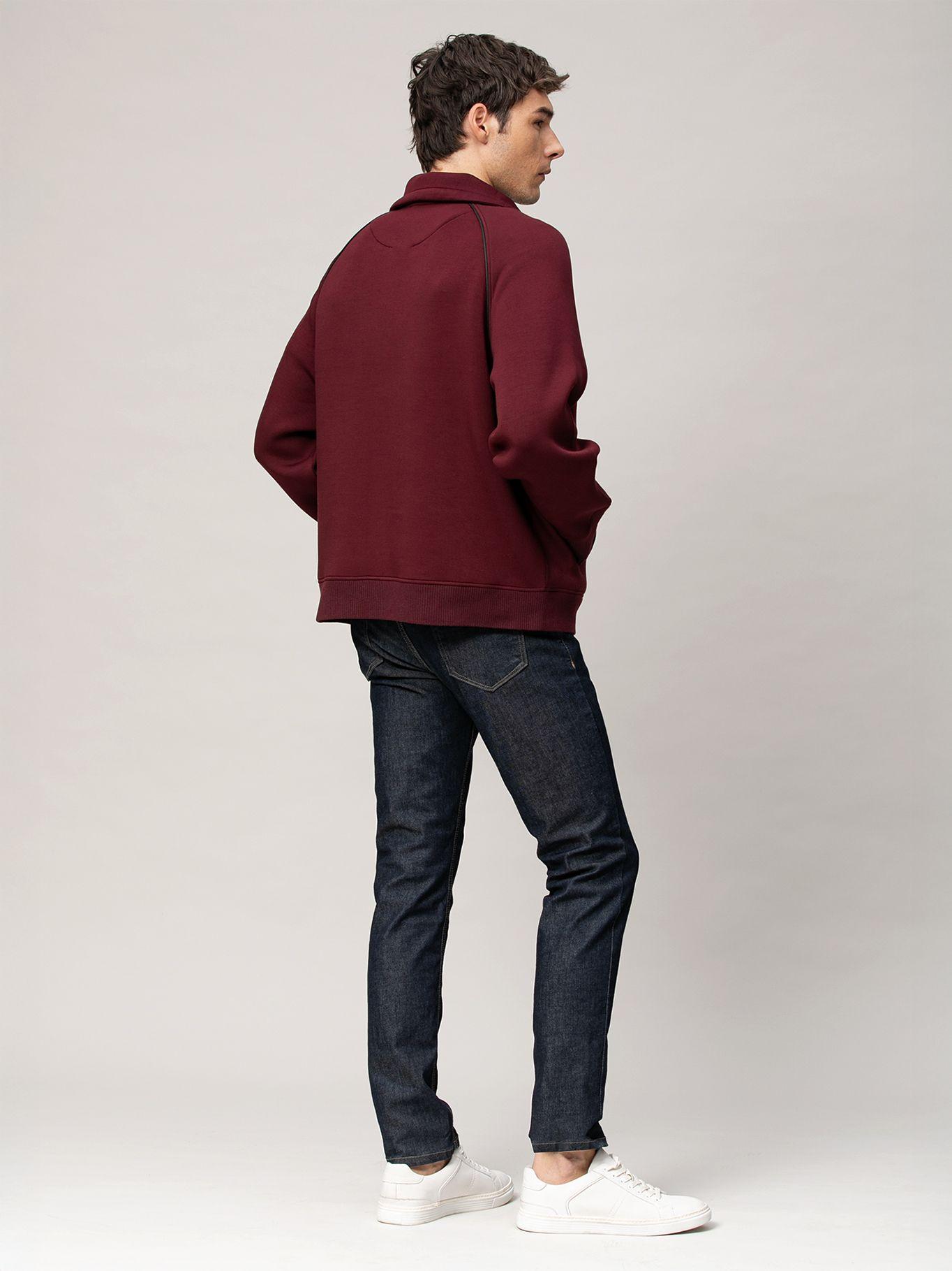 Chaqueta deportiva media cremallera y cuello alto Buro-2