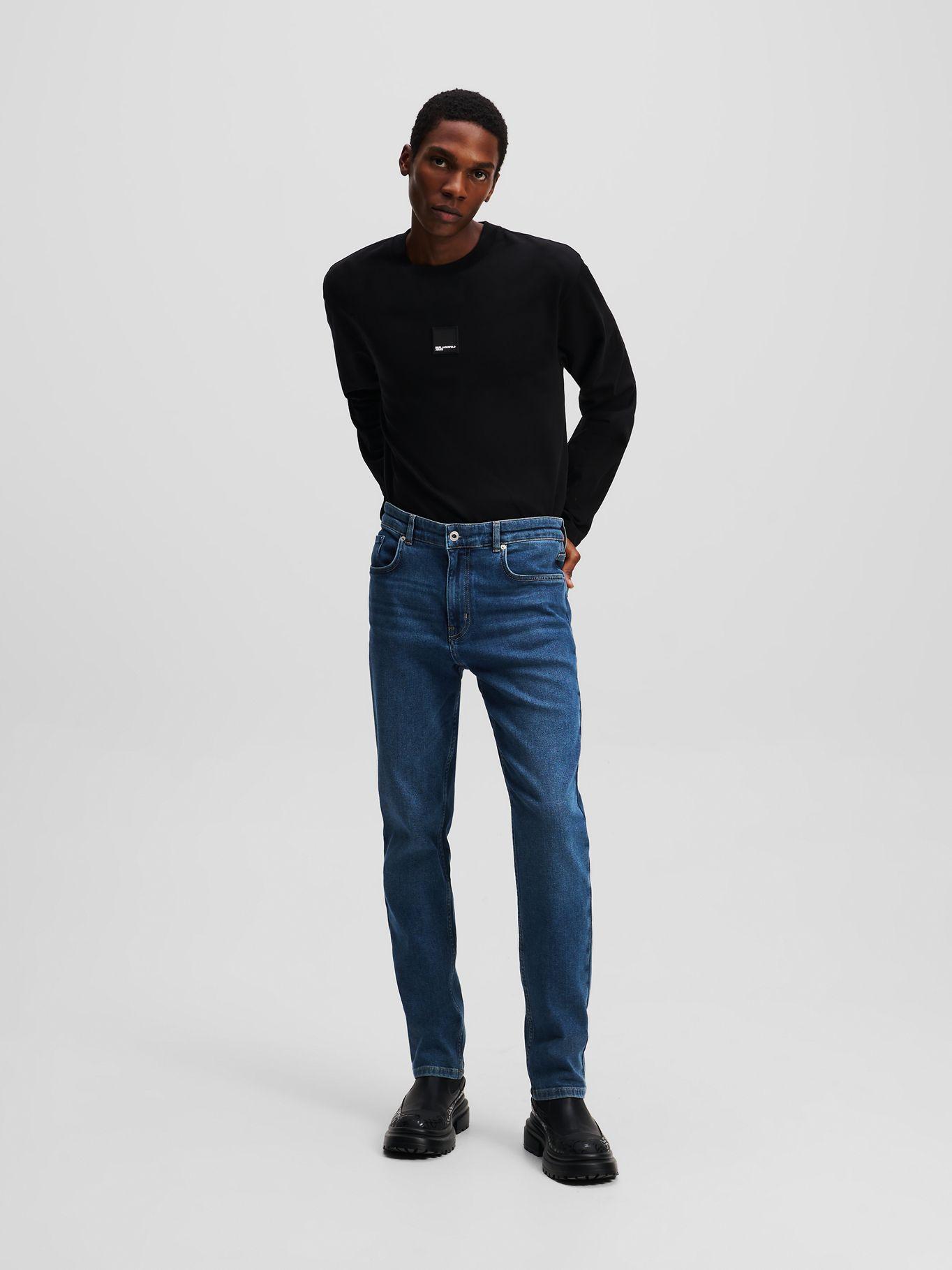 Jeans slim denim Azul Karl Lagerfeld-0
