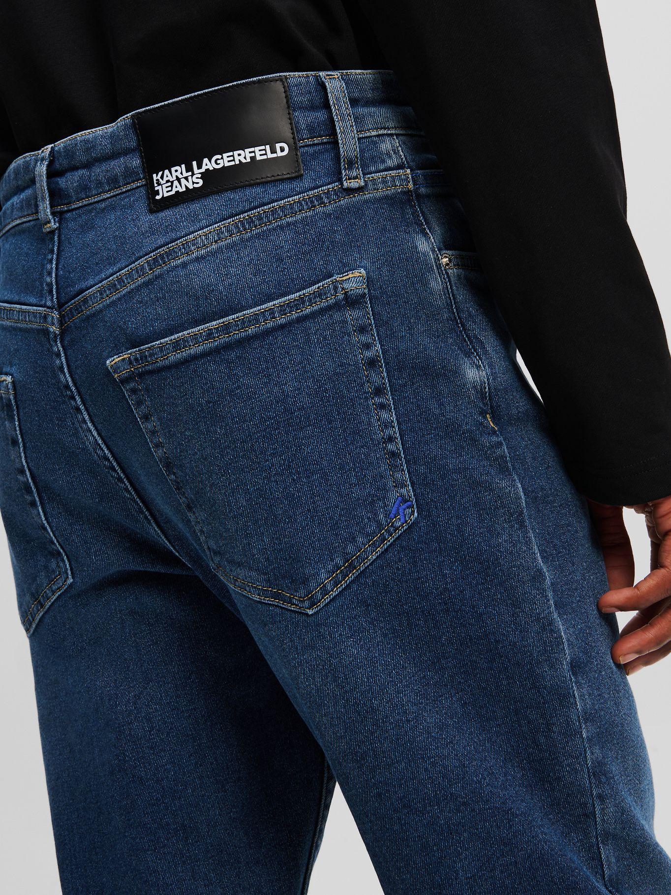 Jeans slim denim Azul Karl Lagerfeld-1