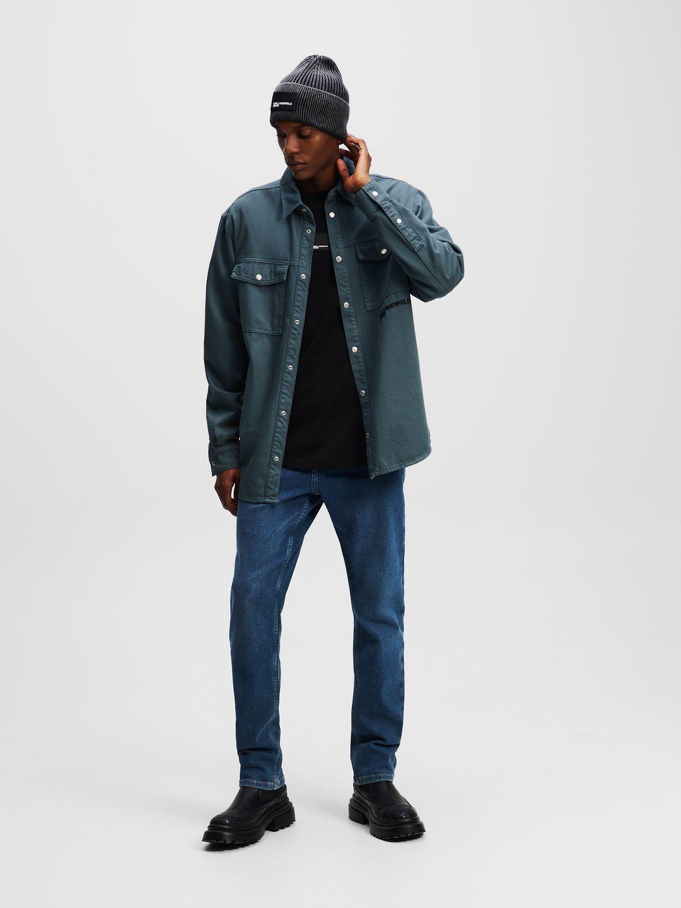 Jeans slim denim Azul Karl Lagerfeld-3