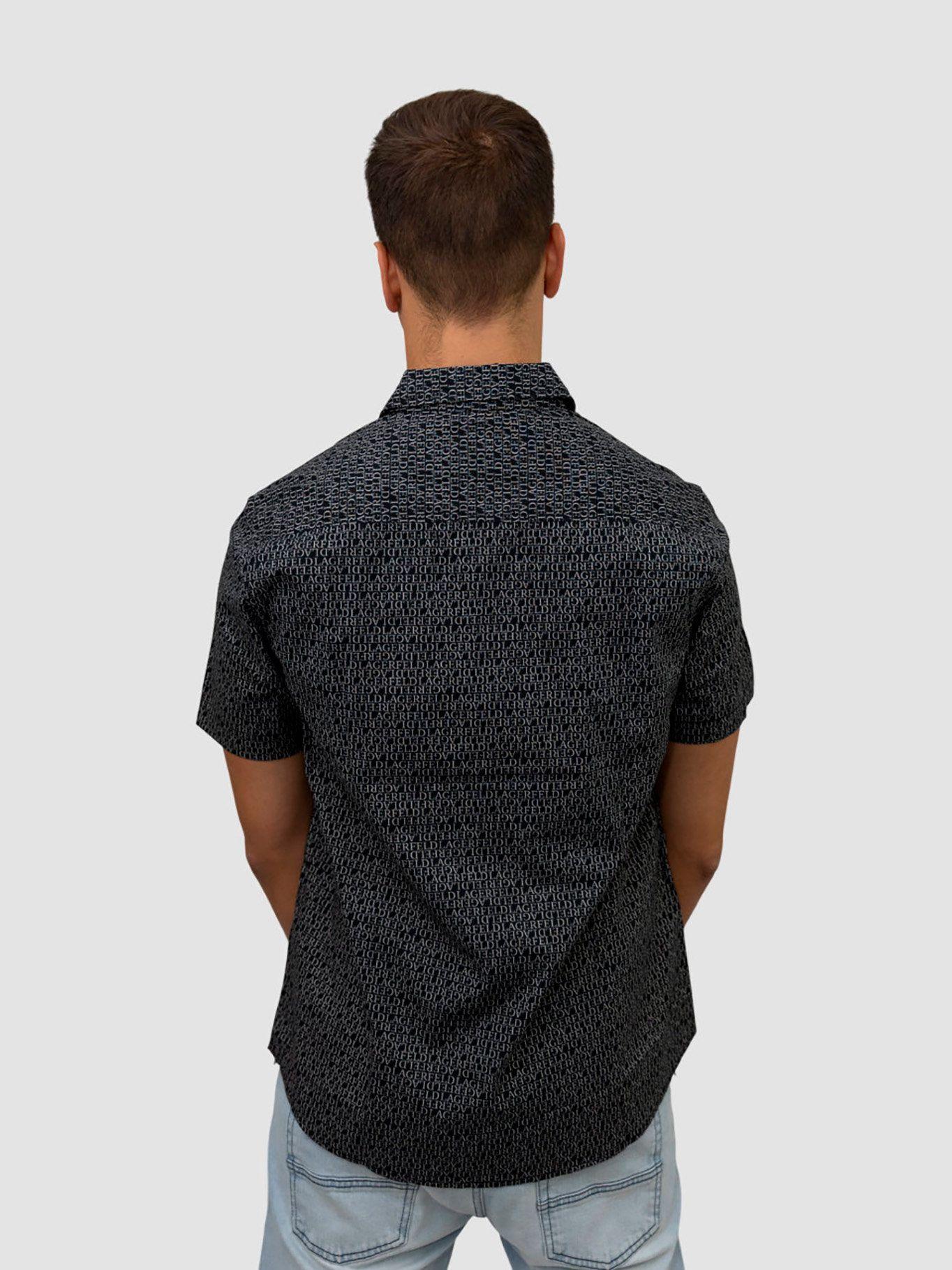 Camisa con estampado total-1