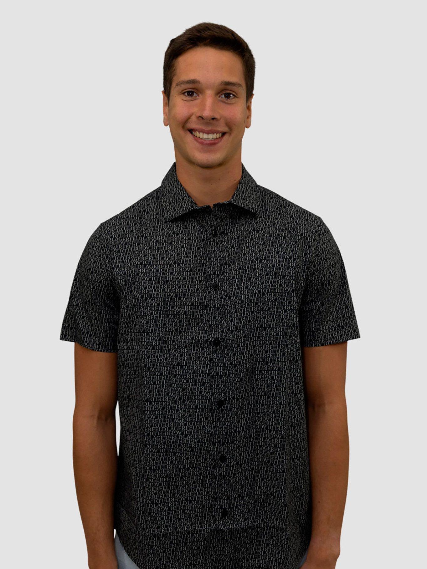 Camisa con estampado total-2