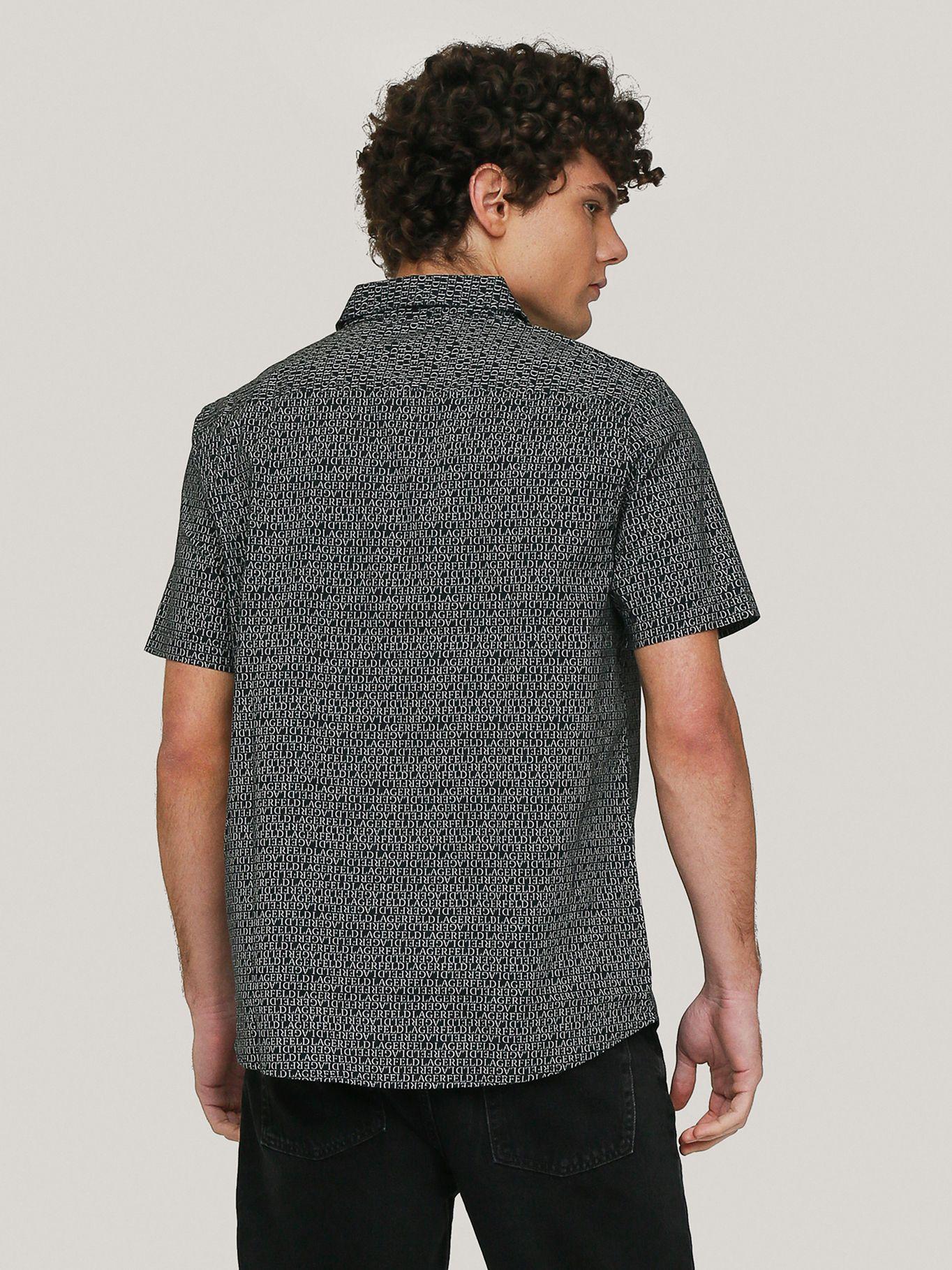 Camisa con estampado total-3