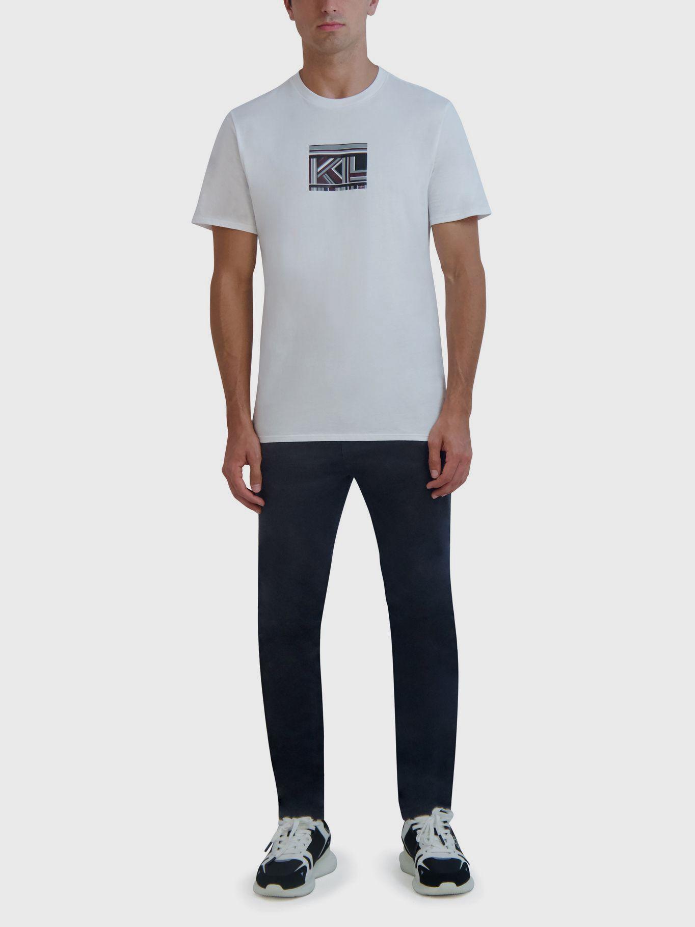 Polera graphic monograma Blanca-1