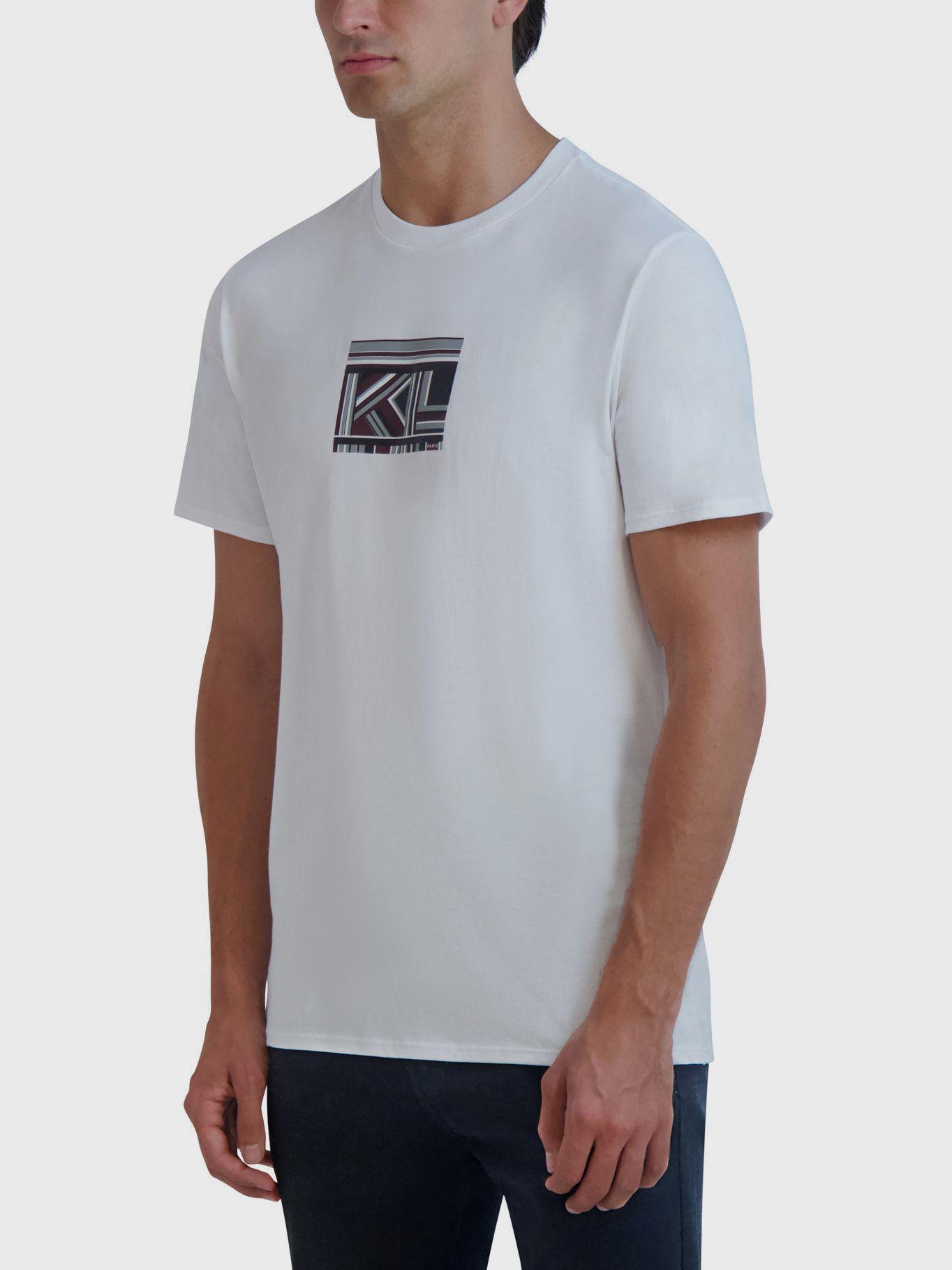 Polera graphic monograma Blanca-3
