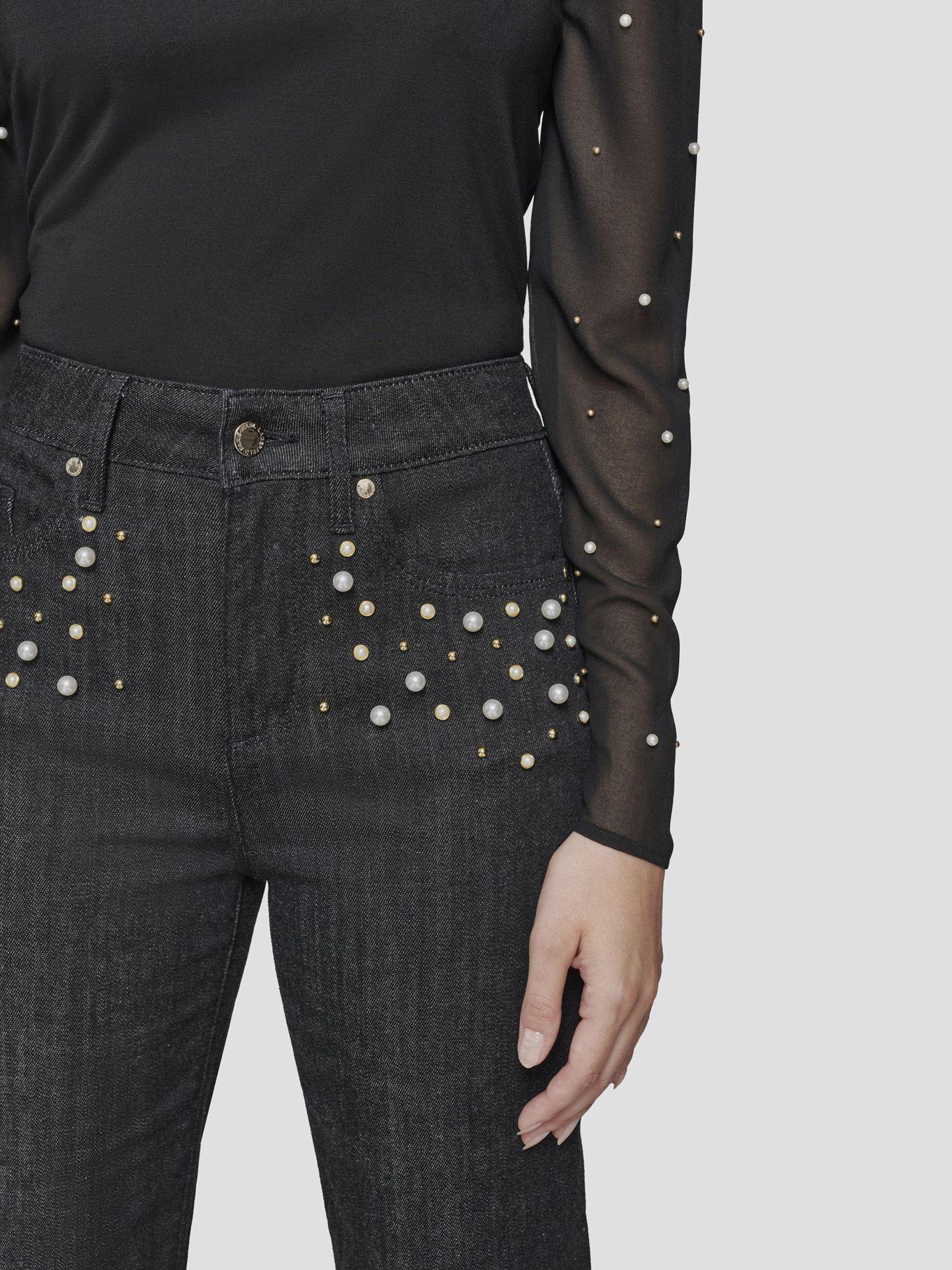 Jeans pearl Negro Karl Lagerfeld-6