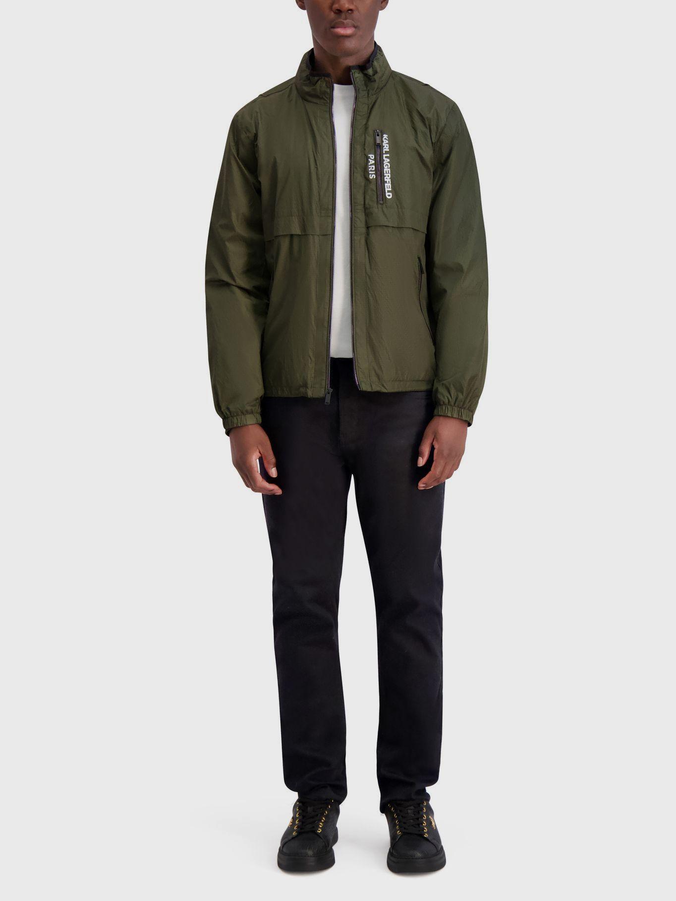 Rompevientos de nylon ultraligero Verde-1