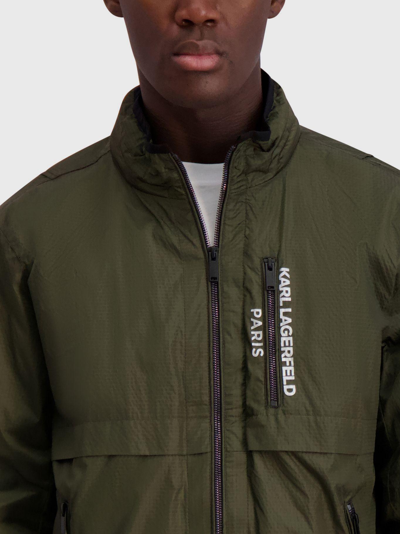 Rompevientos de nylon ultraligero Verde-4