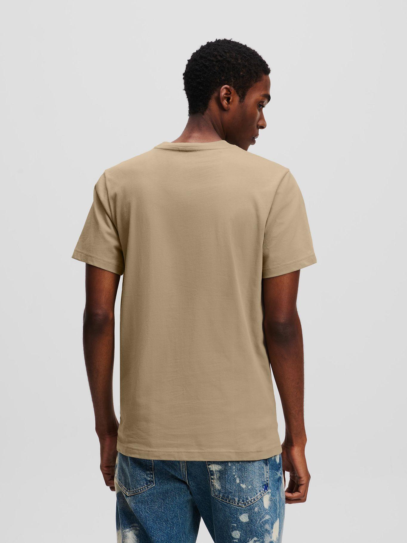 Polera slim graphic Negro Karl Lagerfeld-2