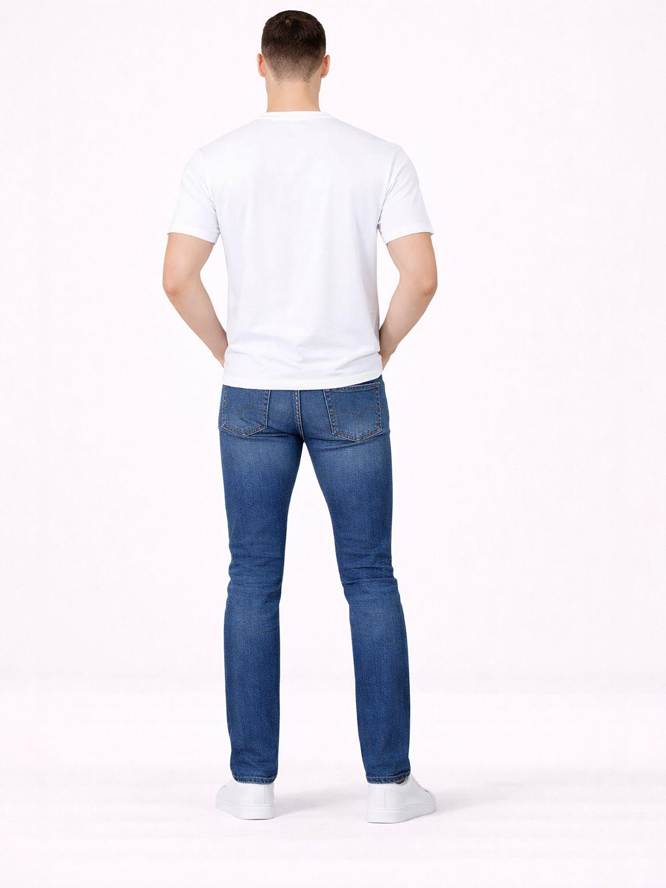 Polera estampado pequeño en estilo armadura Blanco-2