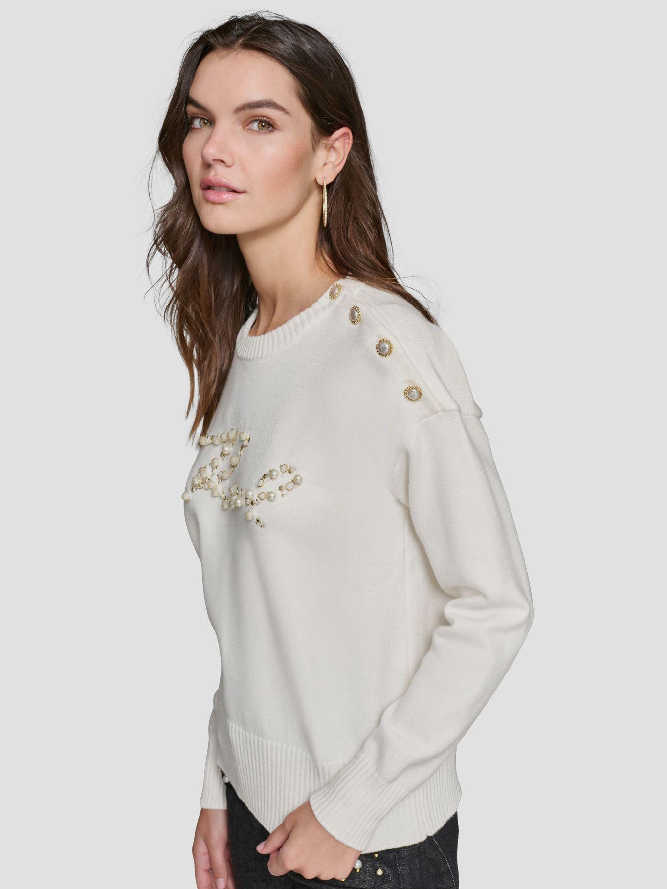Sweater KARL con perlas-3