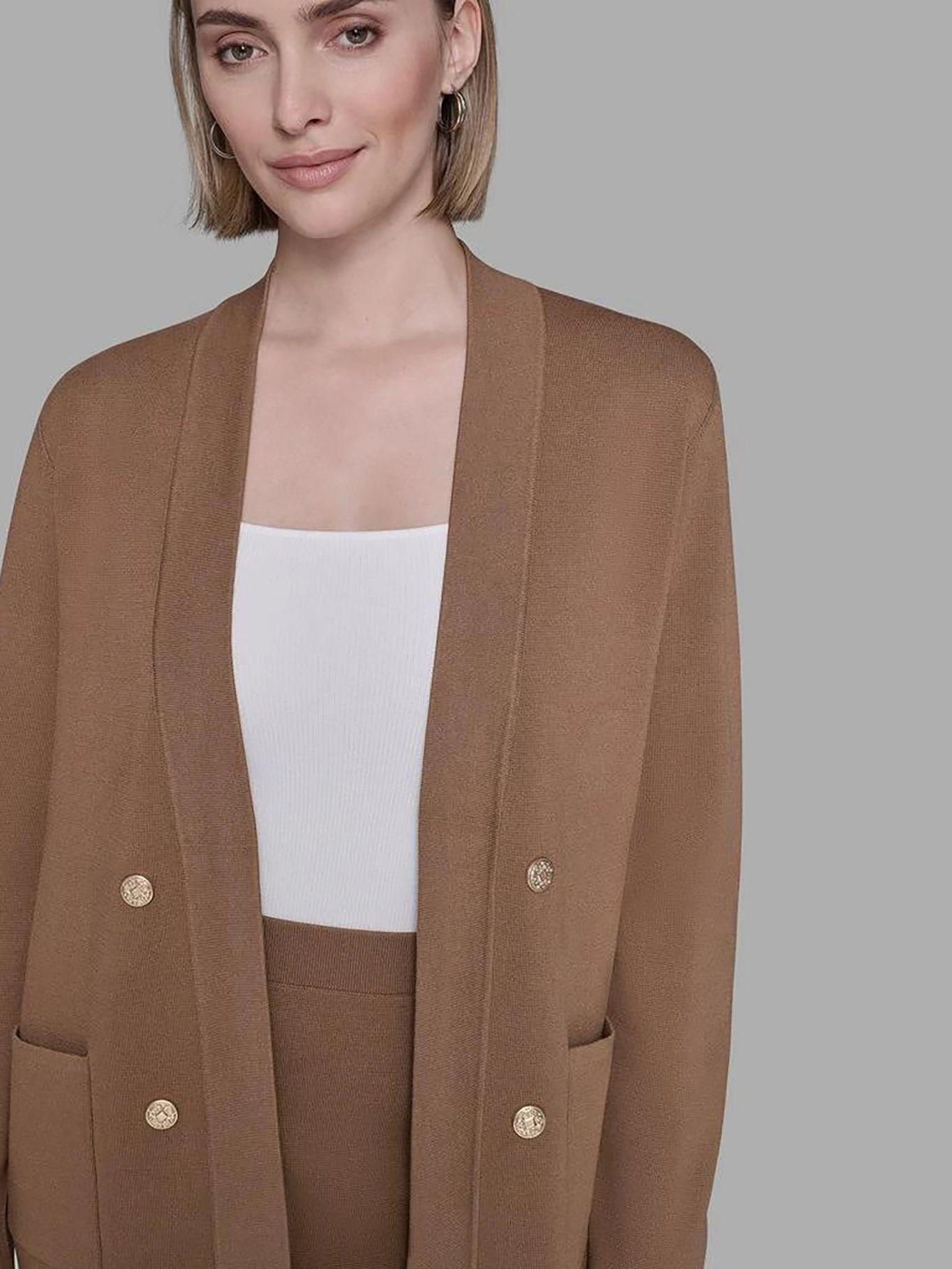 Sweater tipo blazer grande Café Karl Lagerfeld-4