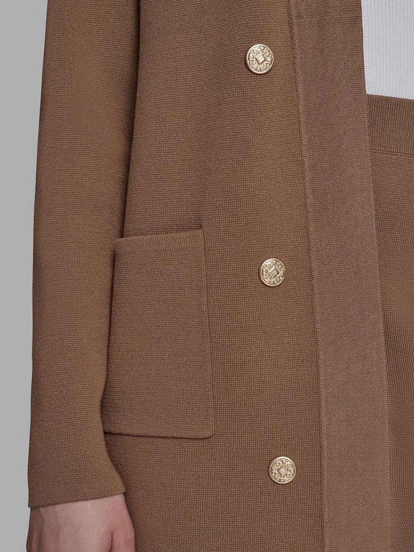 Sweater tipo blazer grande Café Karl Lagerfeld-5