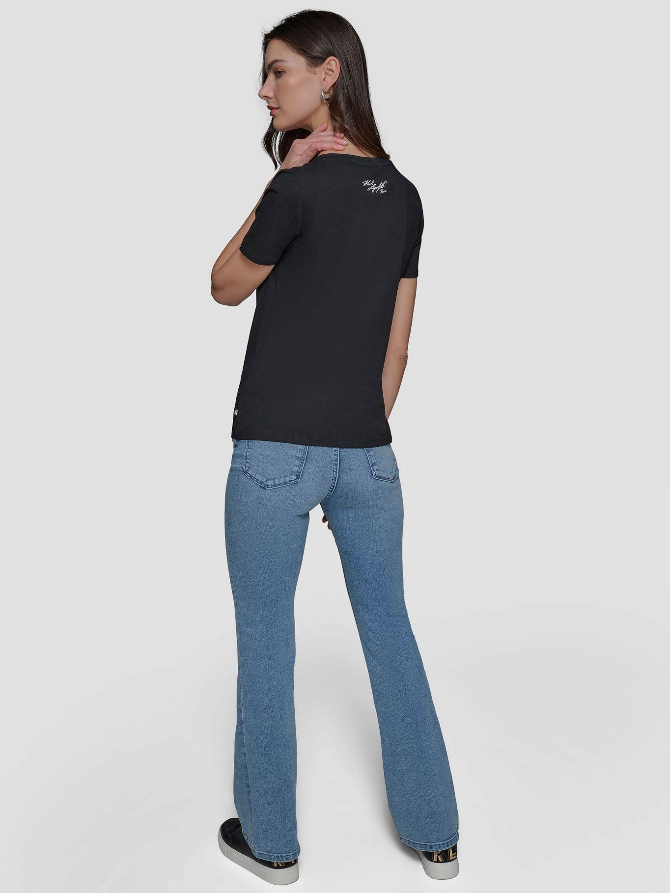 Polera con logo irridescent-3