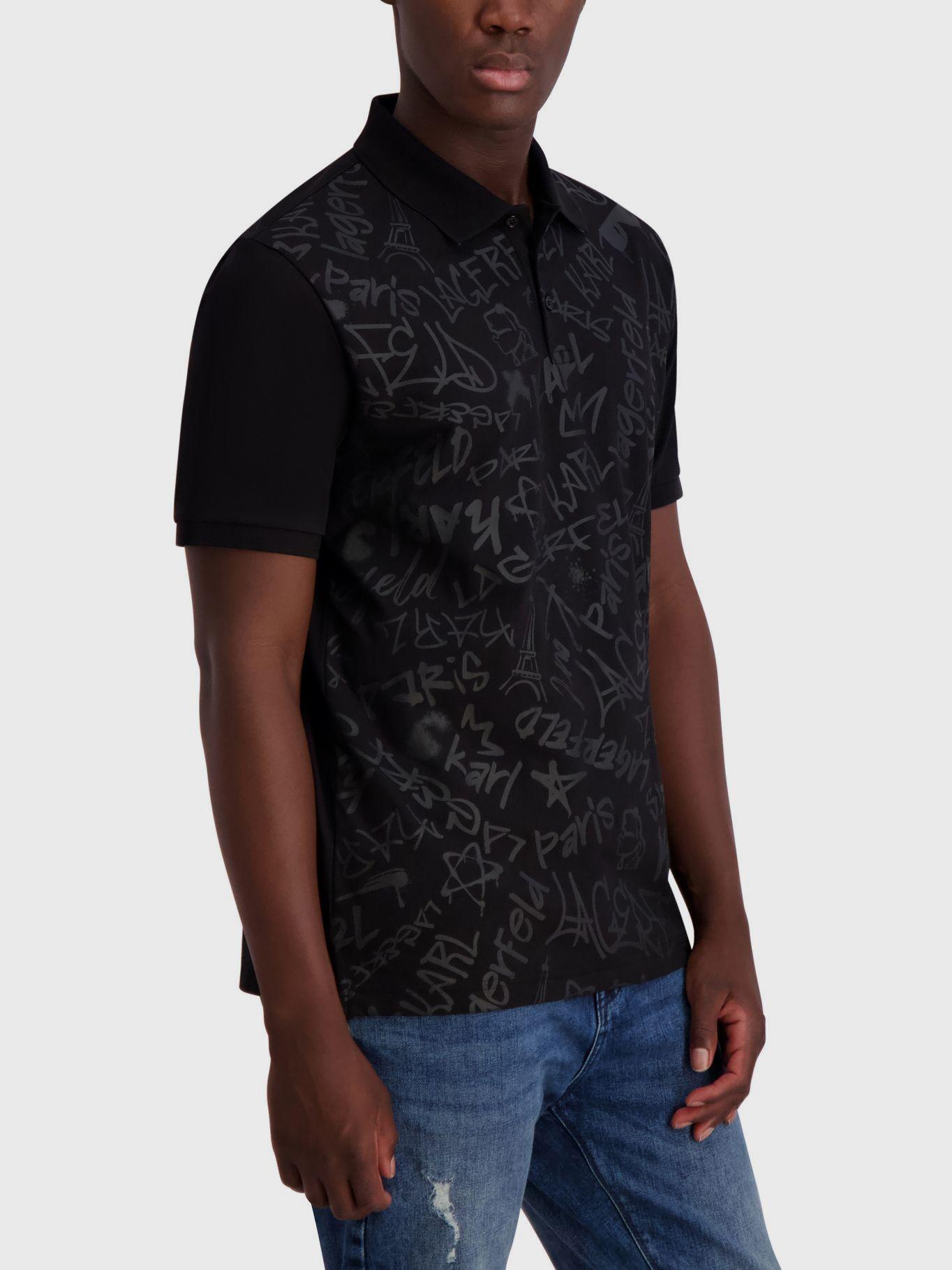 Polo Interlock con logotipo tonal-3