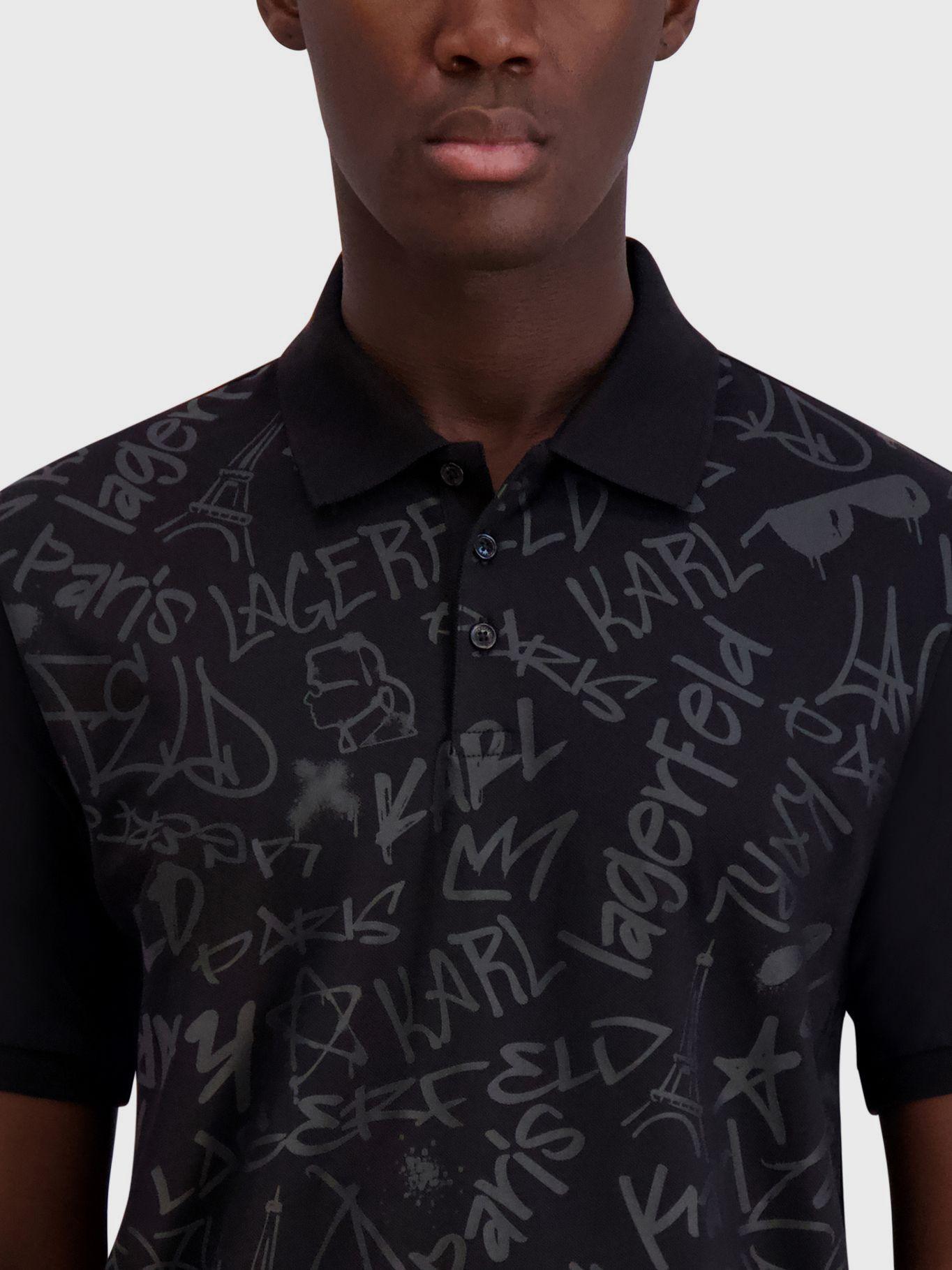 Polo Interlock con logotipo tonal-4
