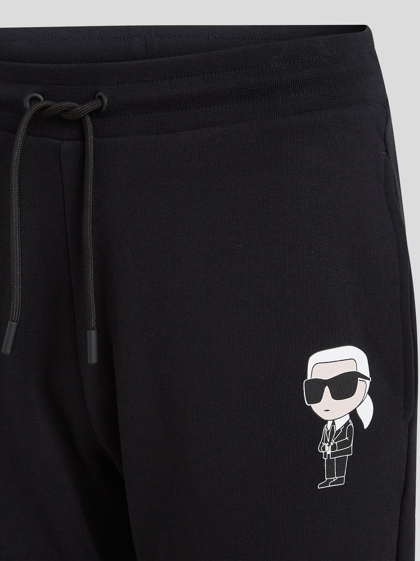 Pantalón de chándal Ikon Negro Karl Lagerfeld-2