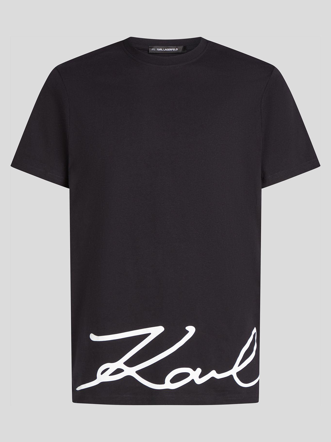 Polera con logotipo Negro Karl Lagerfeld-0