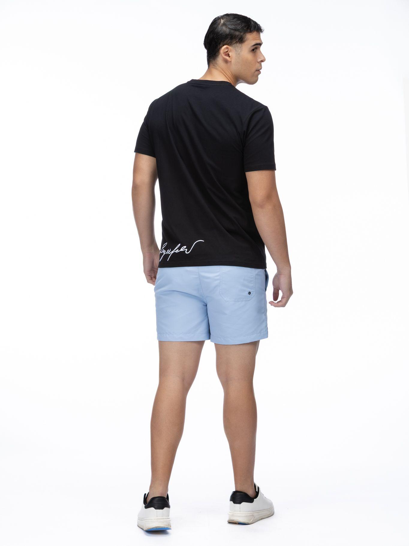 Polera signature edge Negro Karl Lagerfeld-2