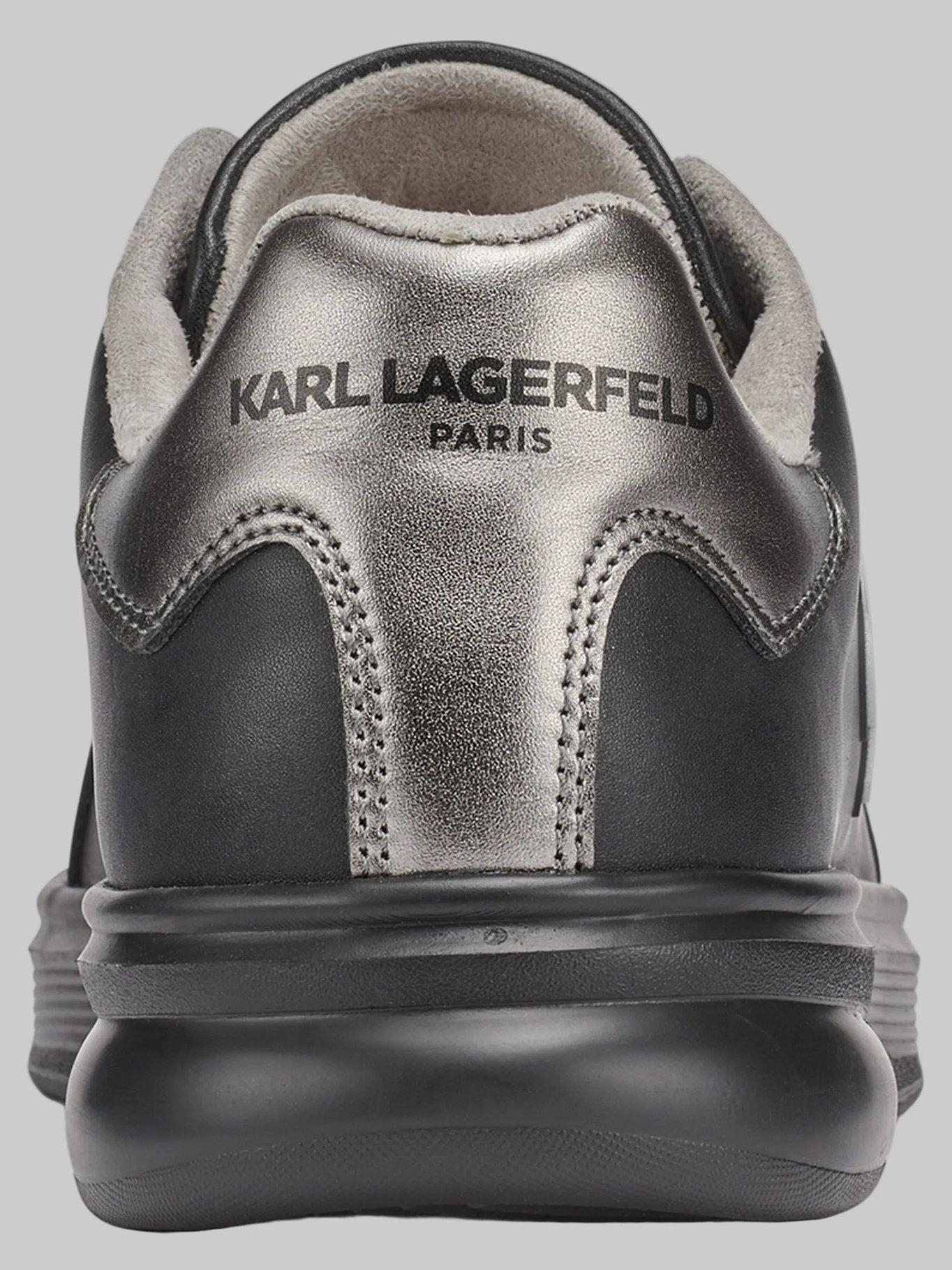 Zapatillas toe con parche de Karl Negro Karl Lagerfeld-1