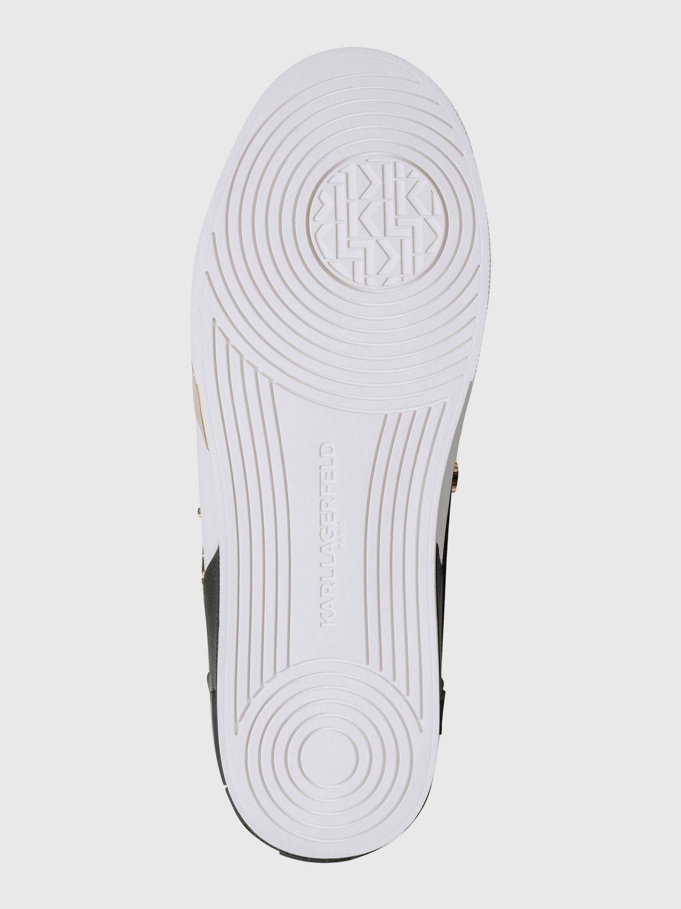 Zapatilla laceless Mavise apliques Negro Karl Lagerfeld-3