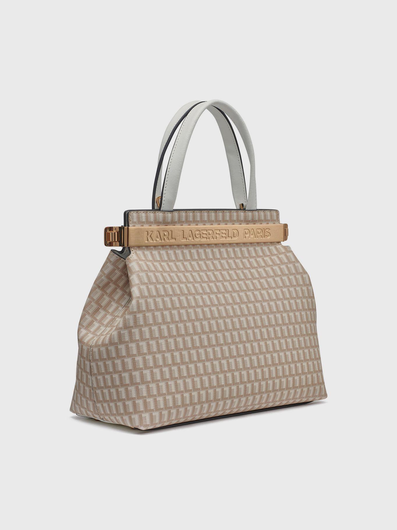 Cartera satchel - Jacqueline Multicolor Karl Lagerfeld-4