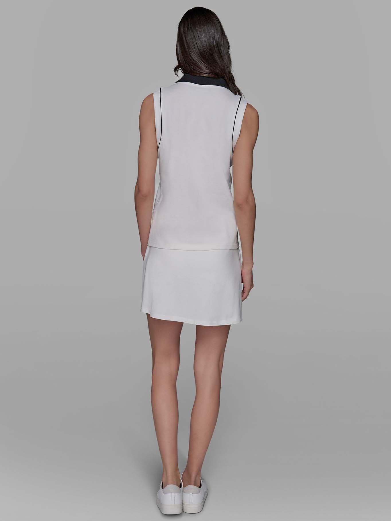 Polo sin manga - ESSENTIALS Negro Karl Lagerfeld-2