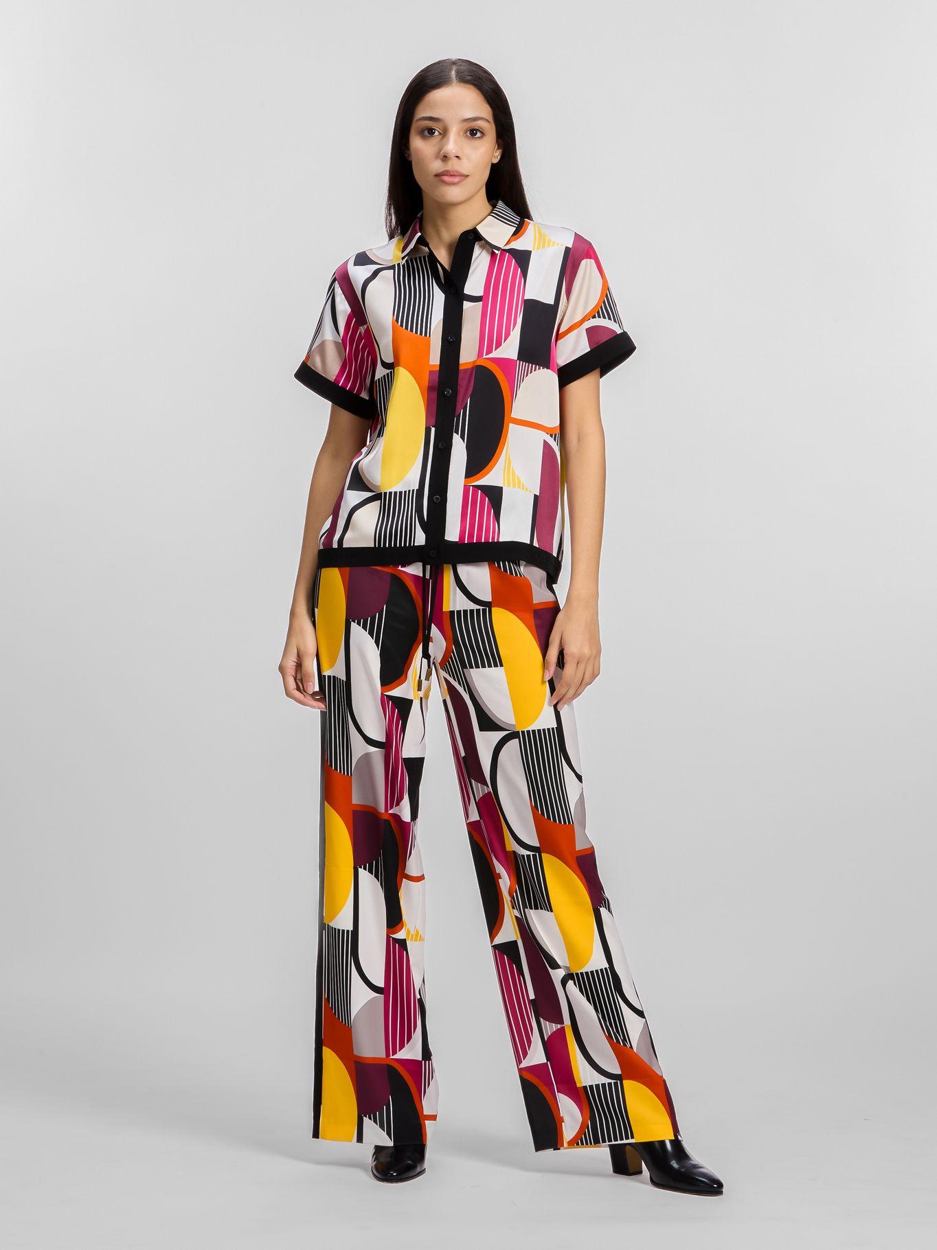 Camisa estampado manga corta Multicolor Karl Lagerfeld-1