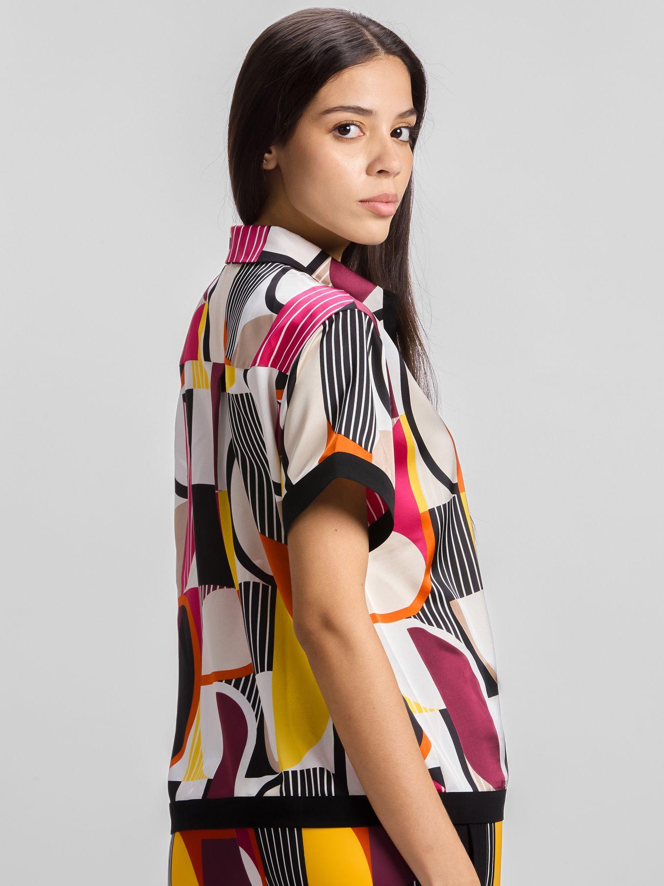 Camisa estampado manga corta Multicolor Karl Lagerfeld-2