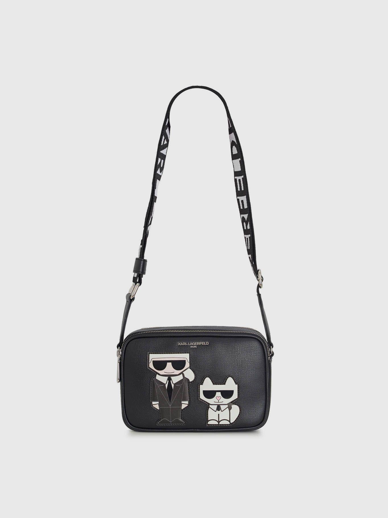 Cartera cruzada Maybelle Negro Karl Lagerfeld-4